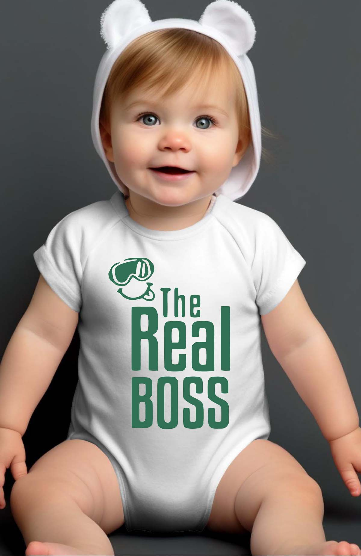 Großhändler I.A.L.D FRANCE - Der wahre Boss – Baby-Body für Jungen