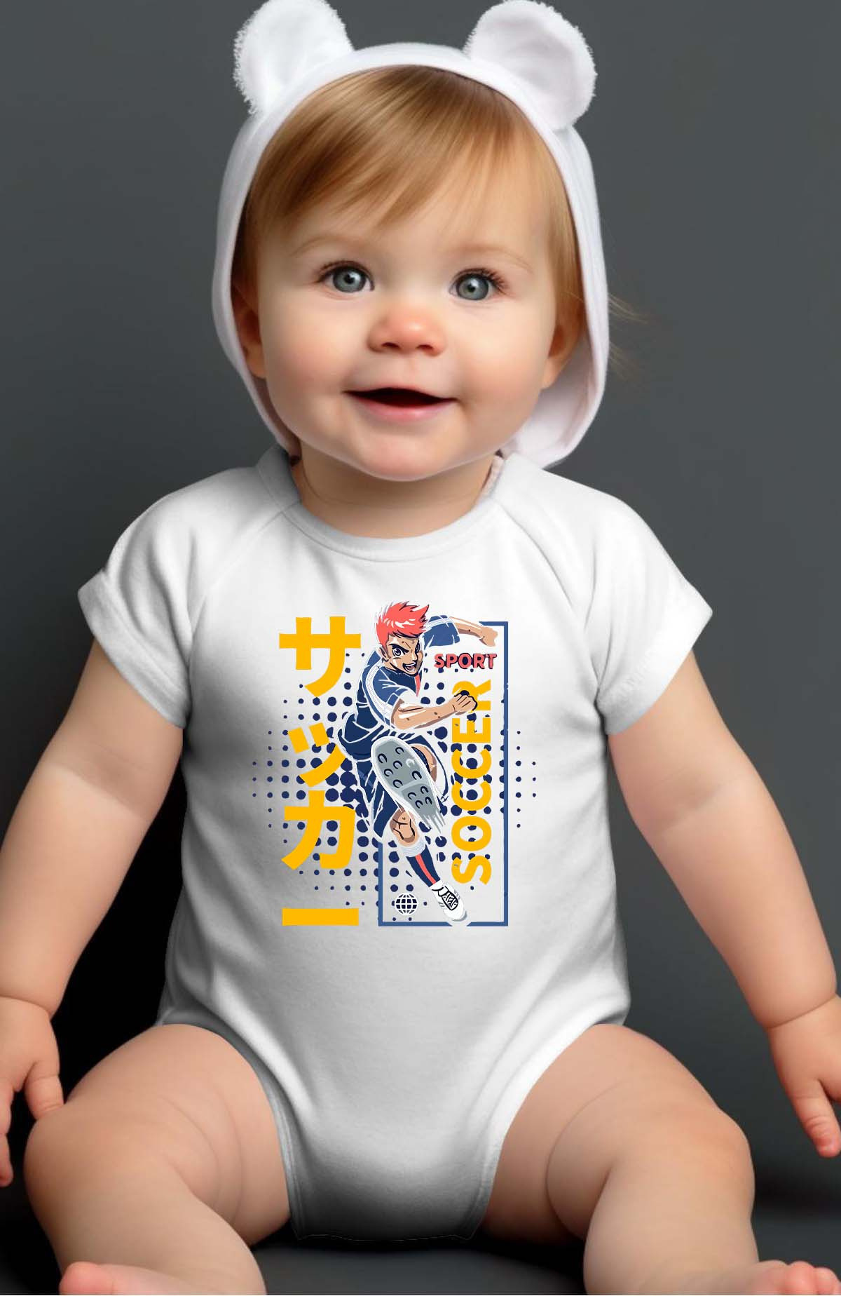 Grossiste I.A.L.D FRANCE - Sport Soccer - Body bébé Garçon