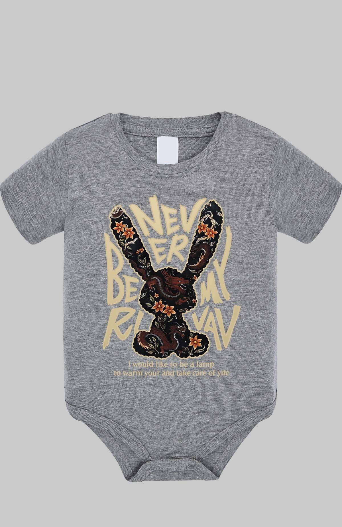 Großhändler I.A.L.D FRANCE - NEVER BE MY R - Babybody für Jungen