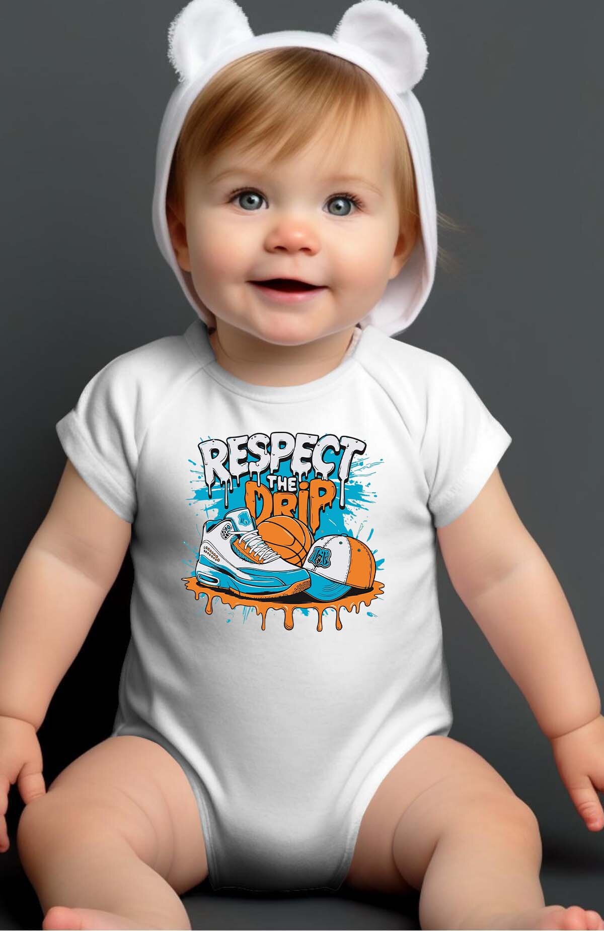 Grossiste I.A.L.D FRANCE - Respect Drip - Body Bébé Garçon