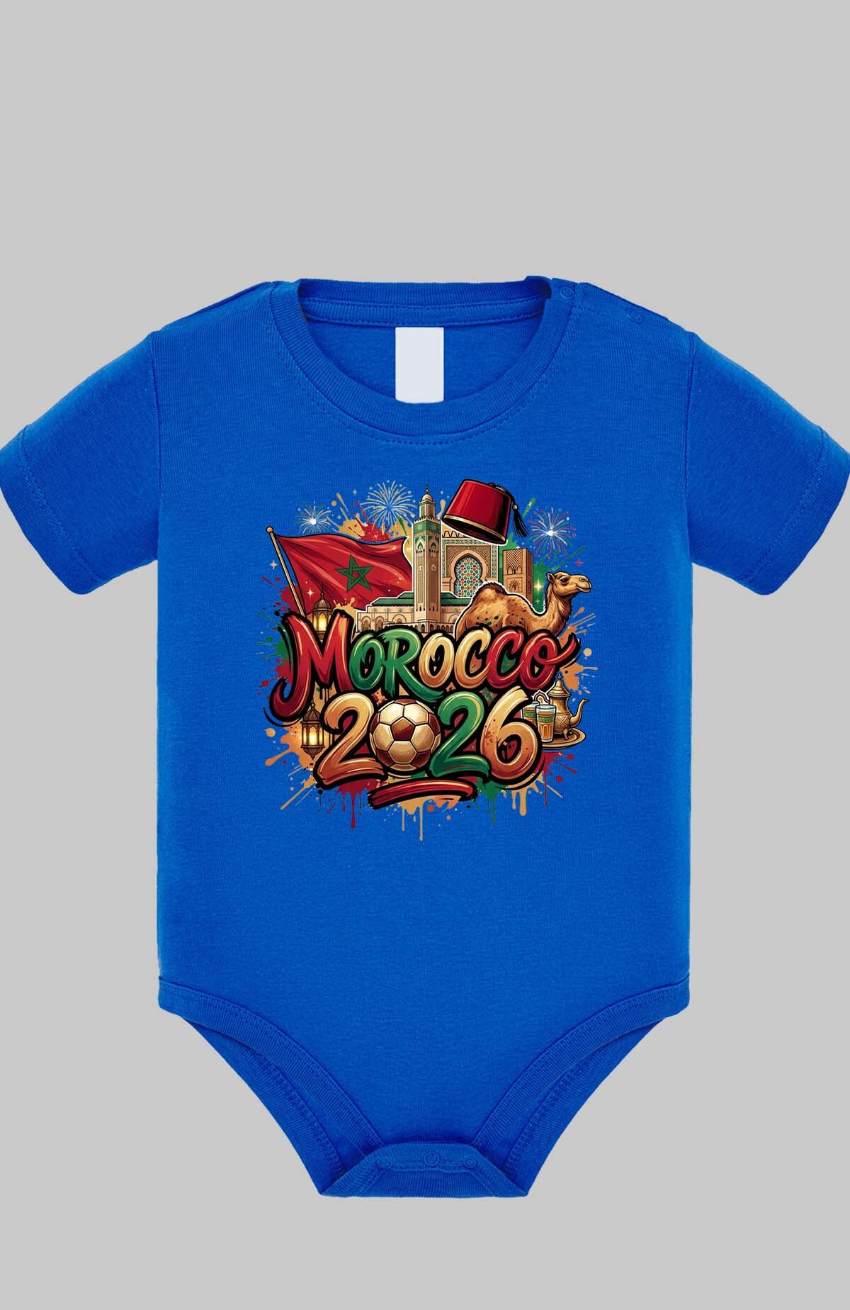 Grossiste I.A.L.D FRANCE - Cdm26 Morocco - Body Bébé Garçon