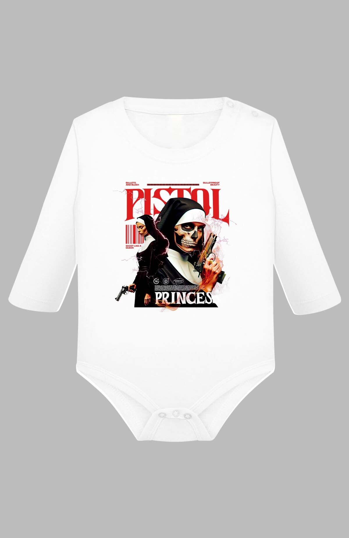 Grossiste I.A.L.D FRANCE - Pistol Princess - Body Manche longue bébé Garçon
