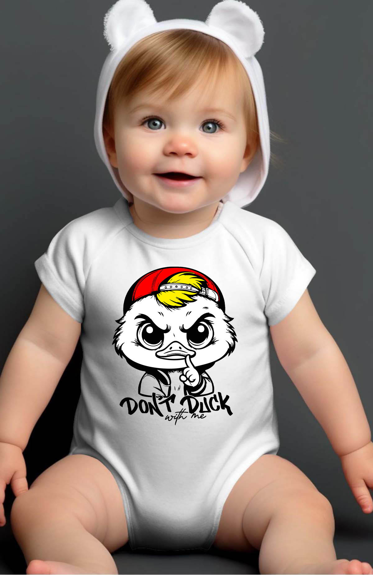 Wholesaler I.A.L.D FRANCE - Dont duck - Bodysuit Baby Boy