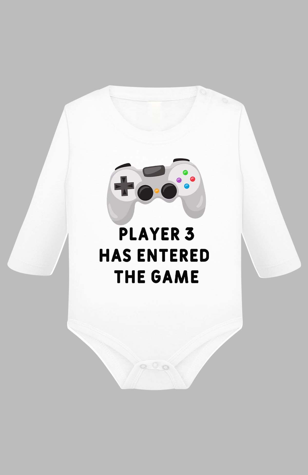 Grossiste I.A.L.D FRANCE - Player 3 - Body Manche longue bébé Garçon