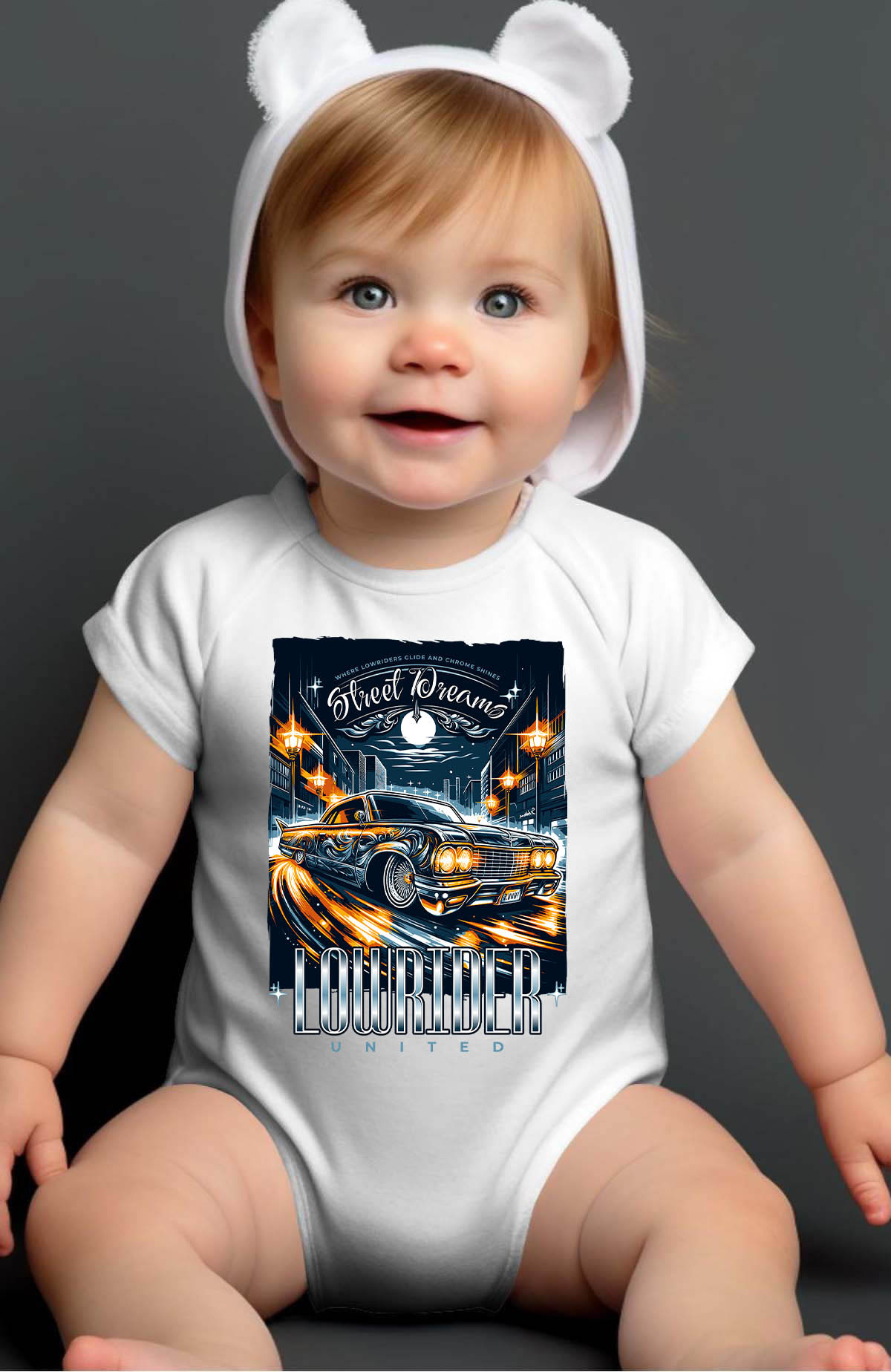 Wholesaler I.A.L.D FRANCE - Lowrider united - Bodysuit Baby Boy