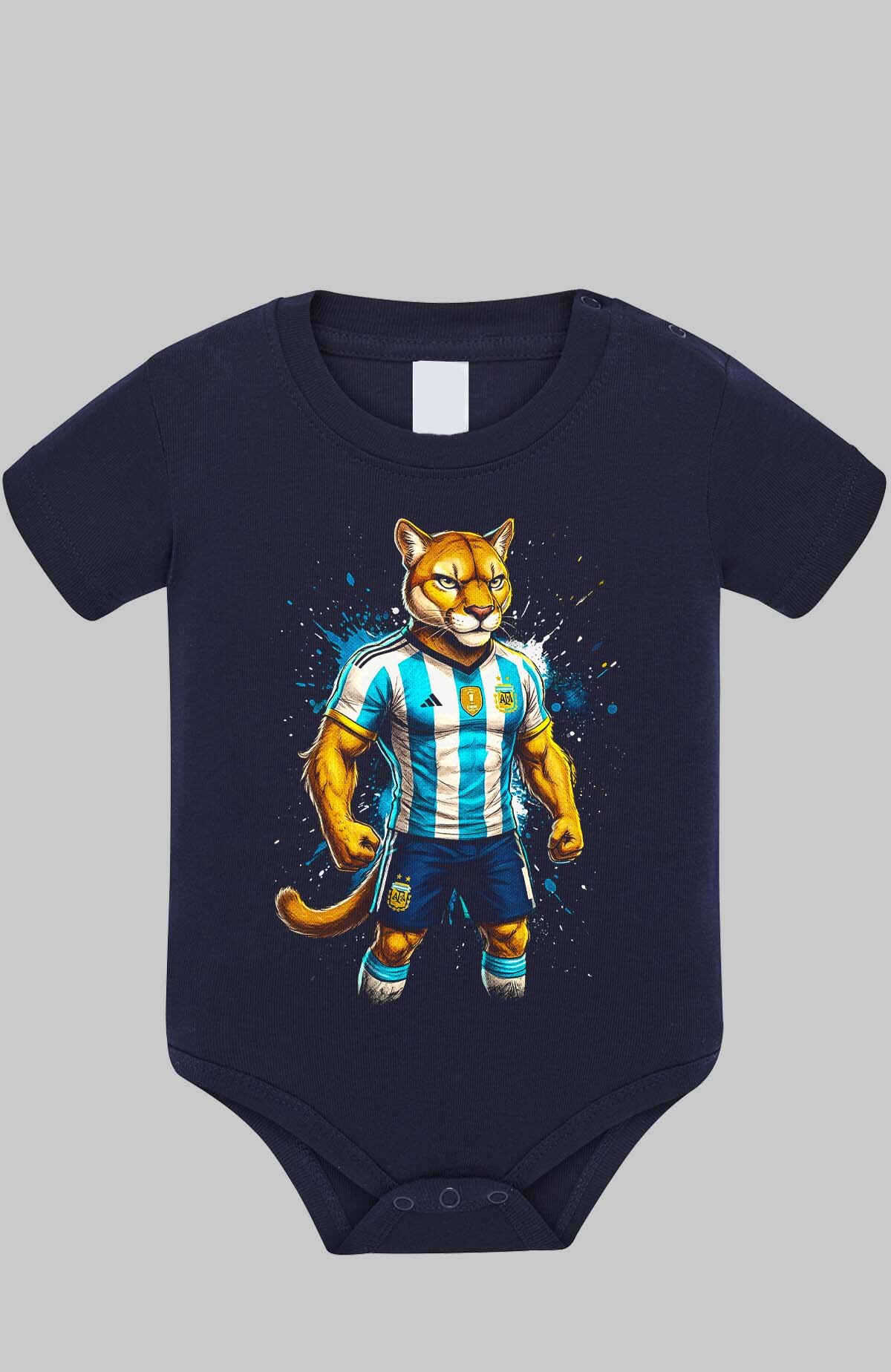 Grossiste I.A.L.D FRANCE - Argentina 3 Mascot - Body Bébé Garçon