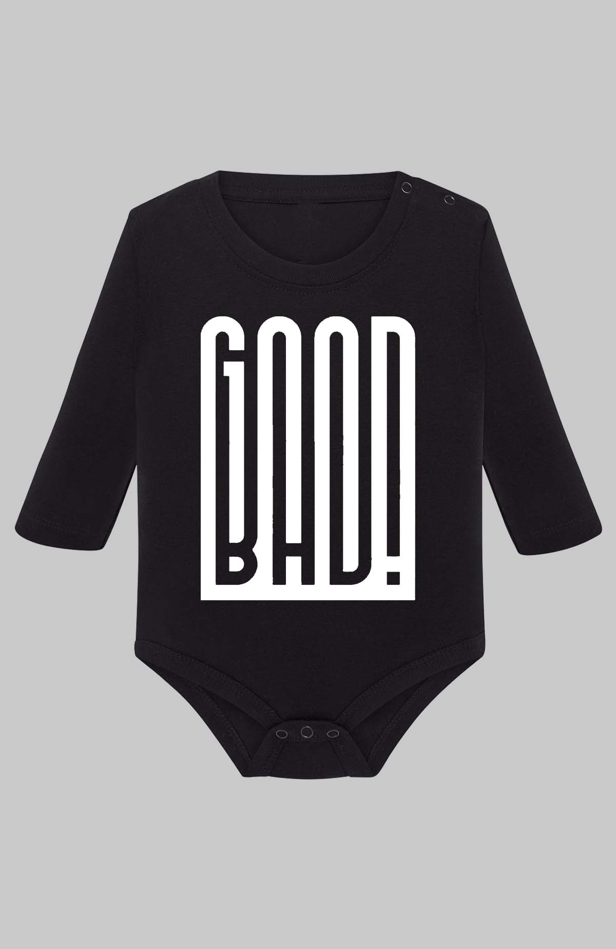 Grossiste I.A.L.D FRANCE - good bad - Body Manche longue bébé Garçon Grossiste I.A.L.D FRANCE - good bad - Body Manche longue bébé Garçon