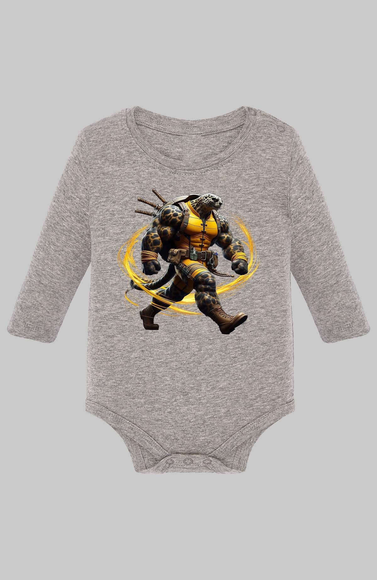 Großhändler I.A.L.D FRANCE - Mutantenschildkröte - Langarm-Body für Jungen
