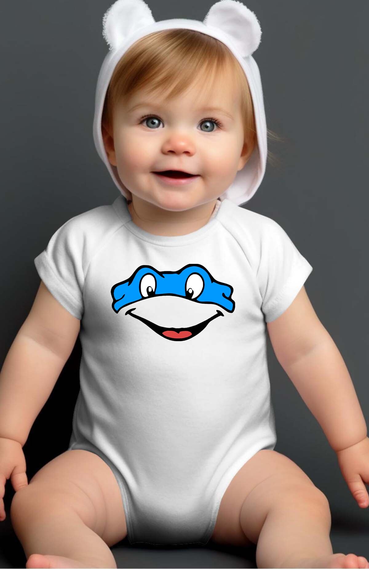 Grossiste I.A.L.D FRANCE - Ninja turtles blue - Body Bébé Garçon
