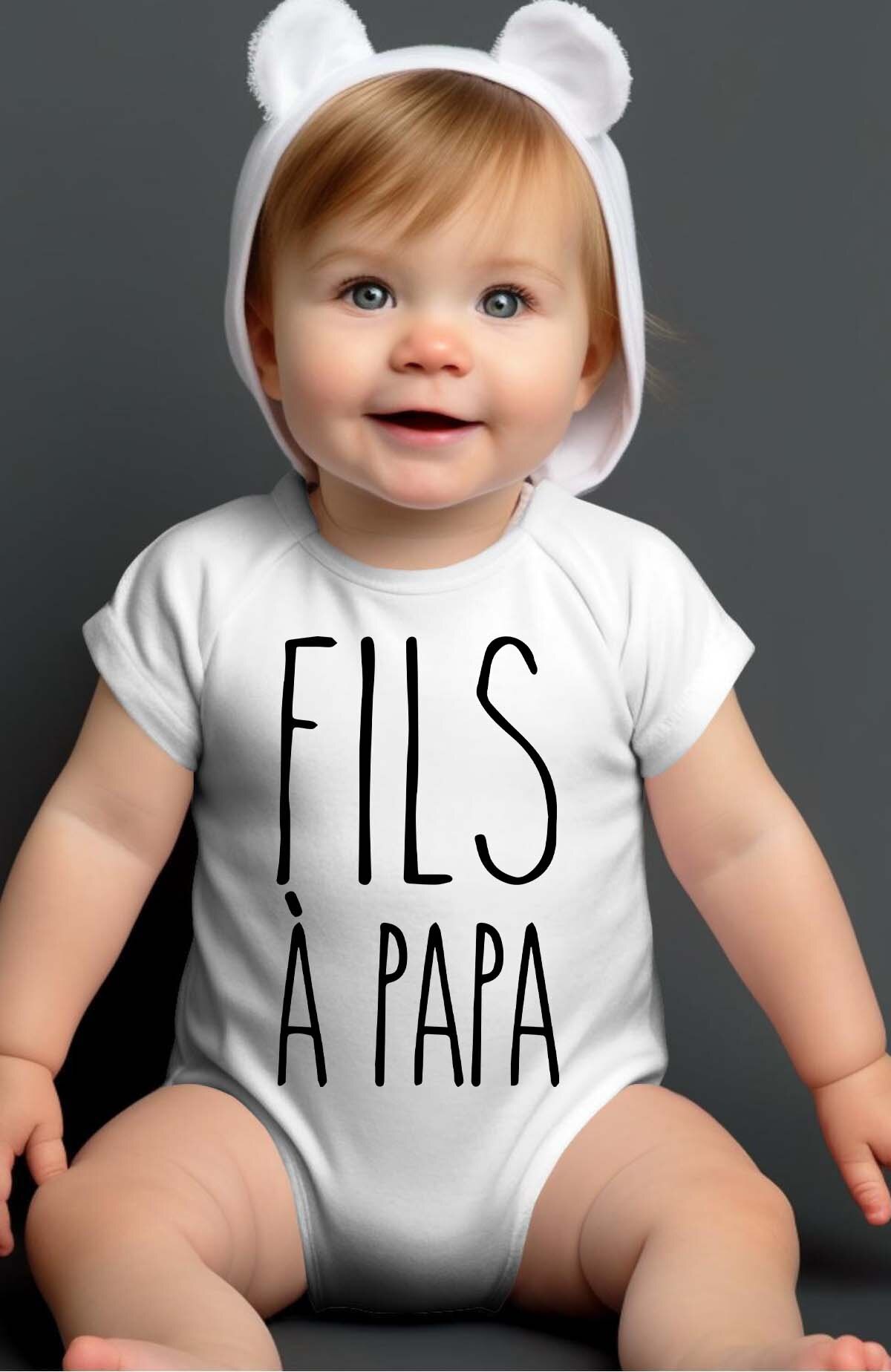 Großhändler I.A.L.D FRANCE - Papa's Junge - Babybody