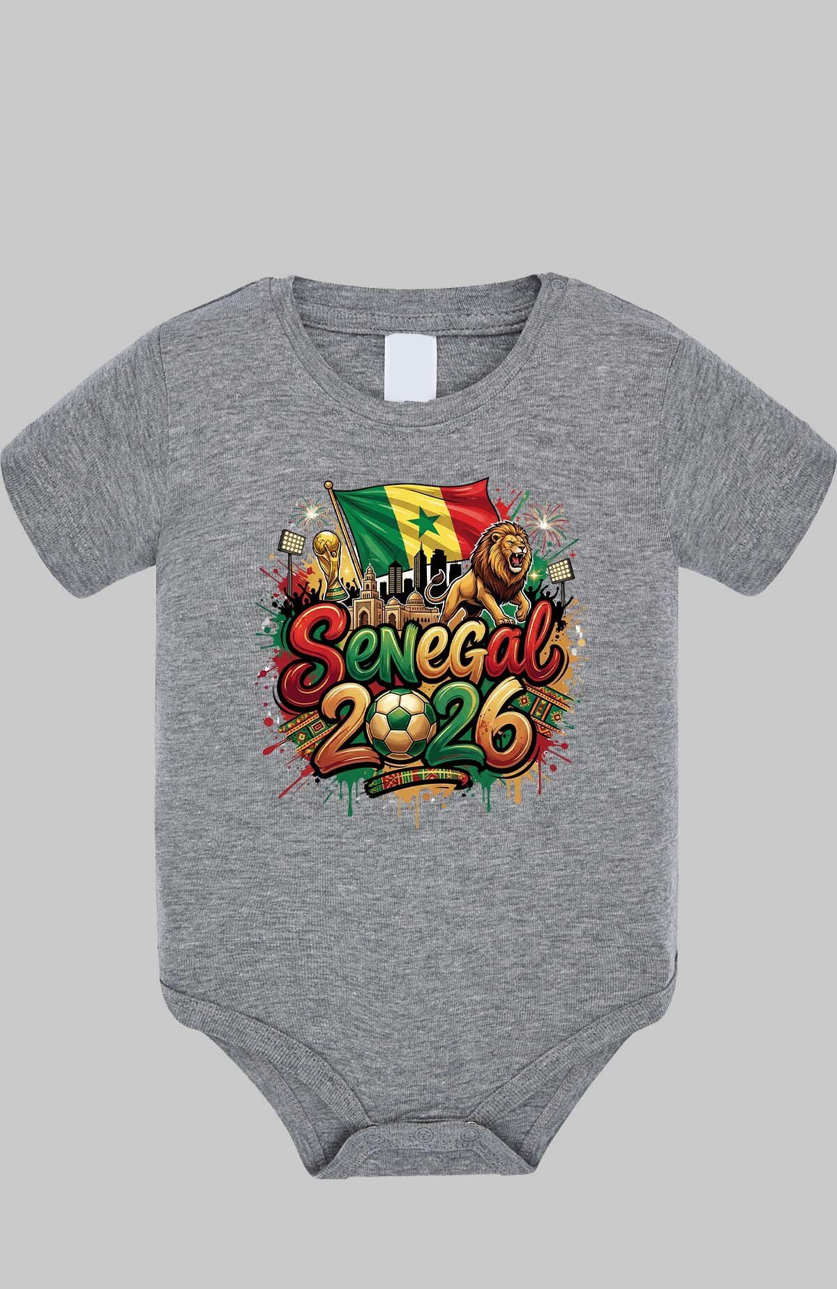 Grossiste I.A.L.D FRANCE - Cdm26 Senegal - Body Bébé Garçon