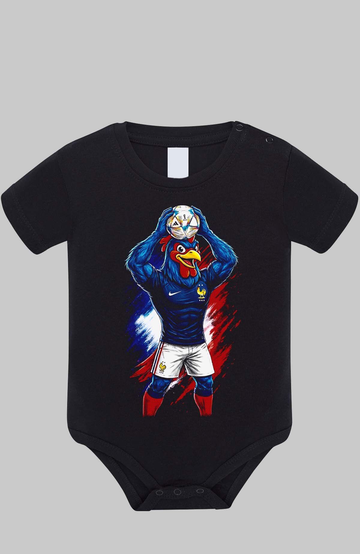 Mayorista I.A.L.D FRANCE - Mascota de France 2 - Body para Bebé Niño