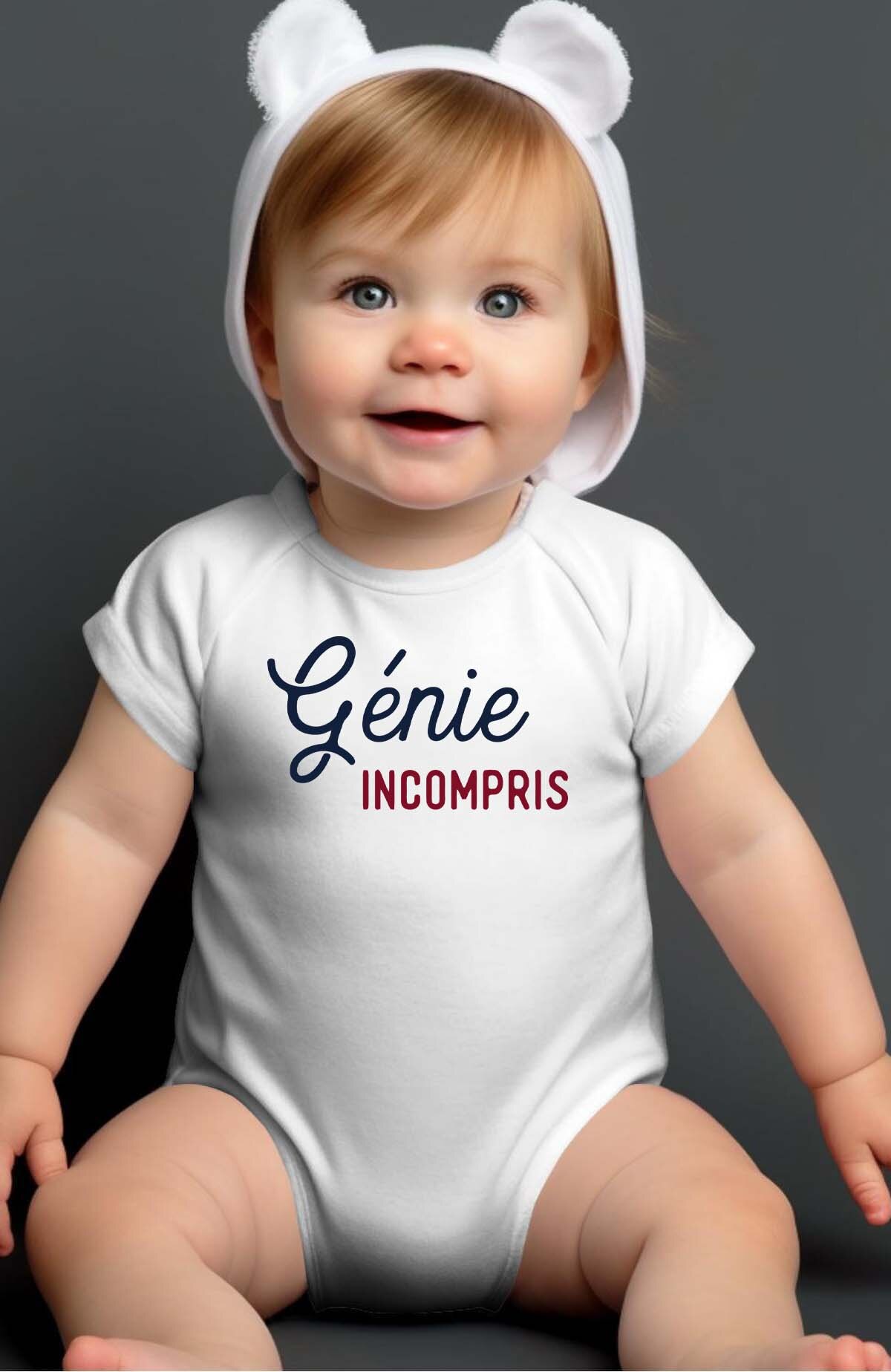 Mayorista I.A.L.D FRANCE - Genio incomprendido - Body para bebé niño