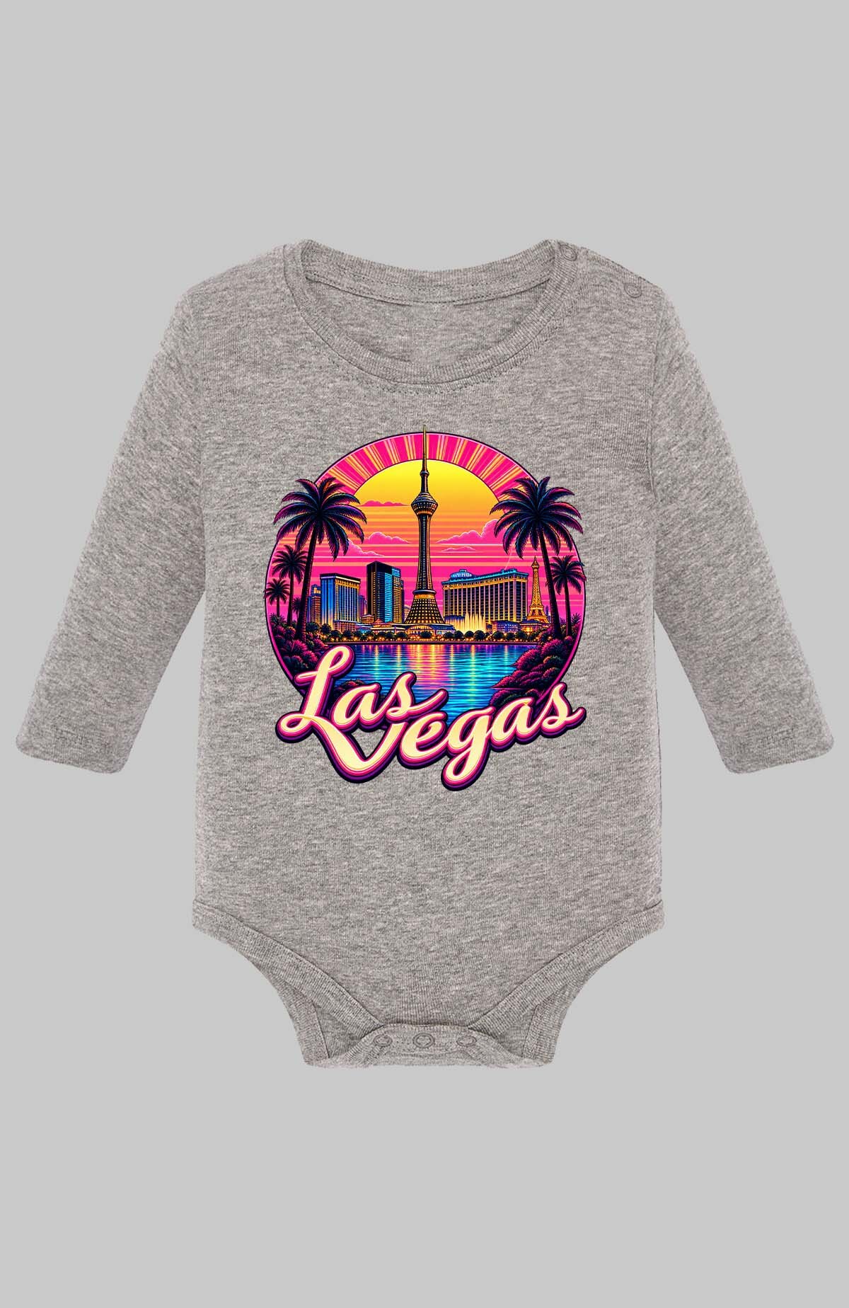 Wholesaler I.A.L.D FRANCE - 03 las vegas - Baby Long Sleeve Bodysuit Boy