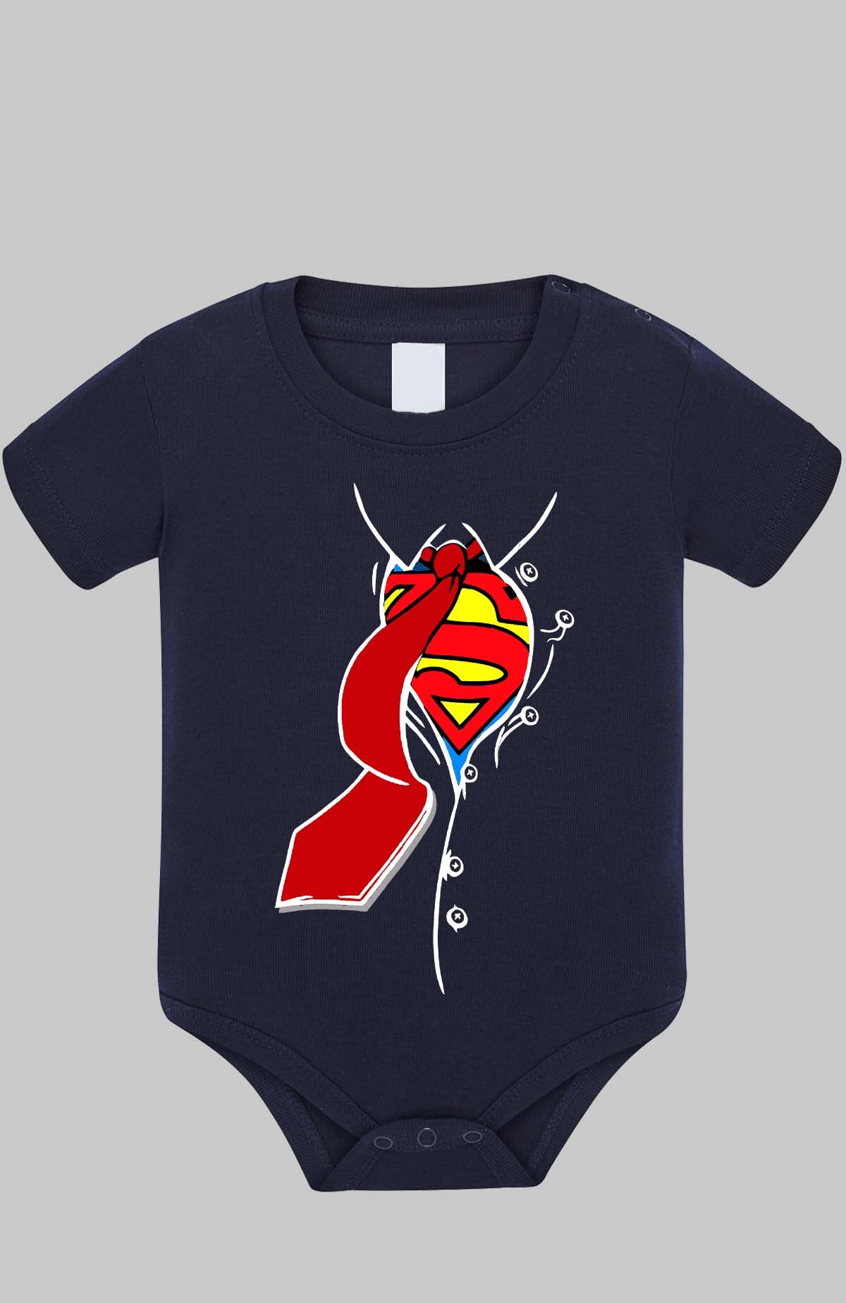 Großhändler I.A.L.D FRANCE - Superman EV - Baby Jungen Body