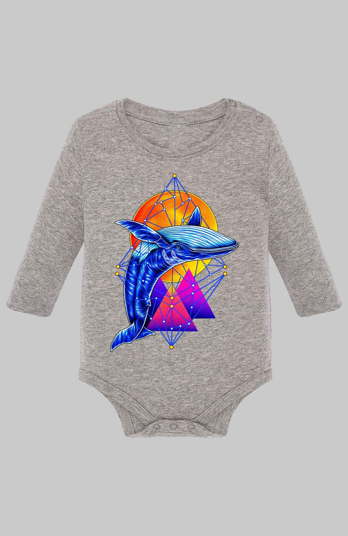 Grossiste I.A.L.D FRANCE - Ocean prism - Body Manche longue bébé Garçon