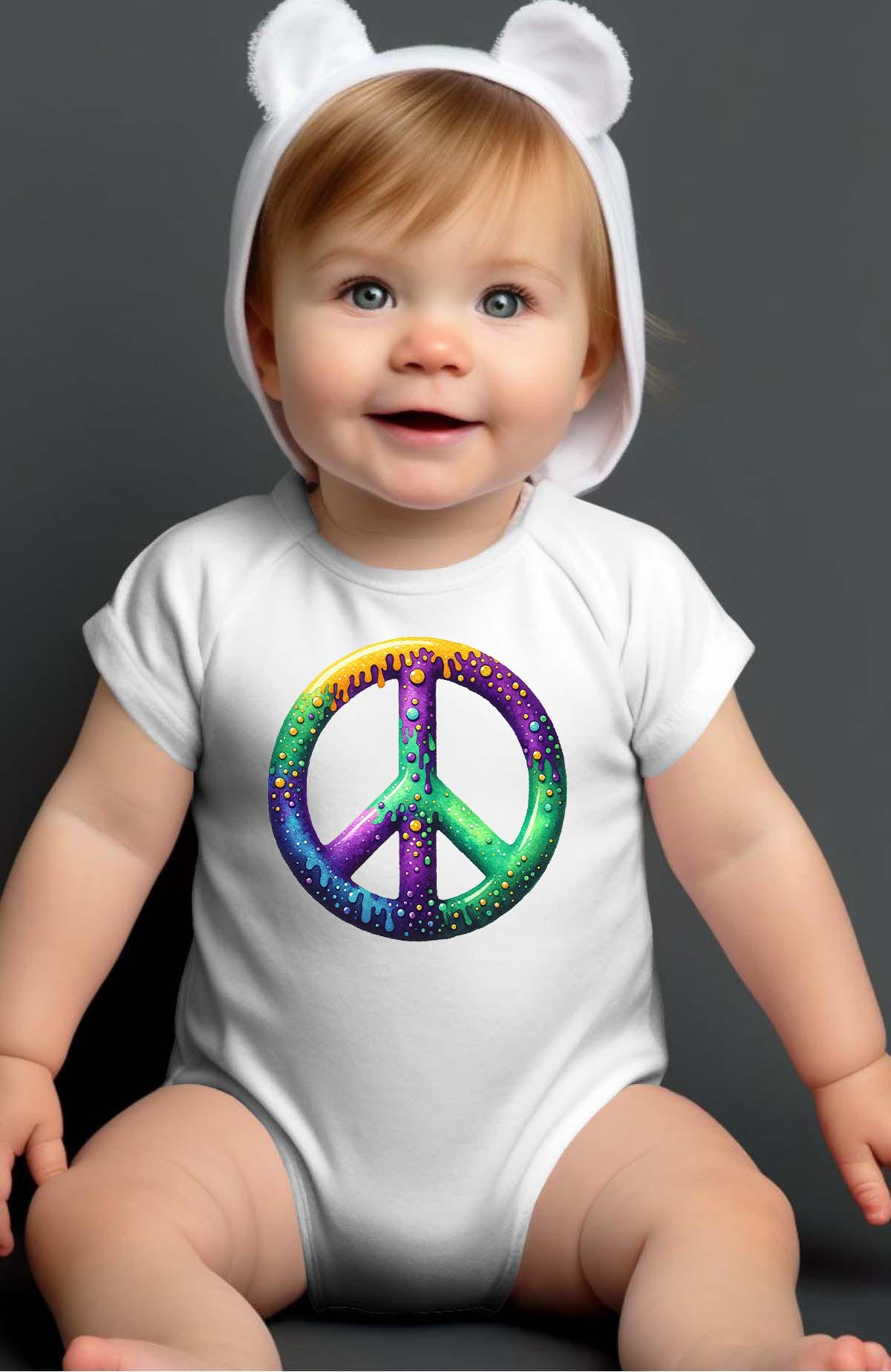 Wholesaler I.A.L.D FRANCE - Peace Gras - Bodysuit Baby Boy