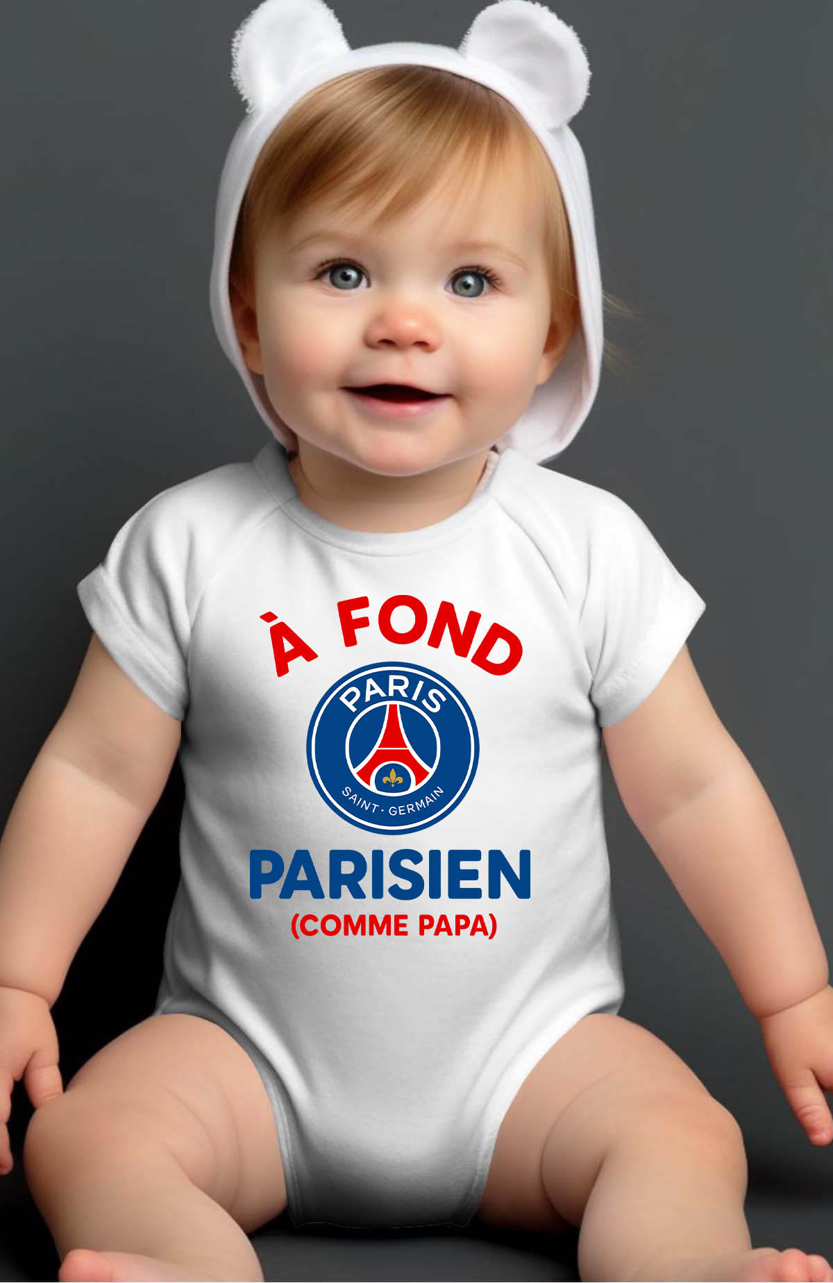 Wholesaler I.A.L.D FRANCE - À Fond Parisien - Bodysuit Baby Boy