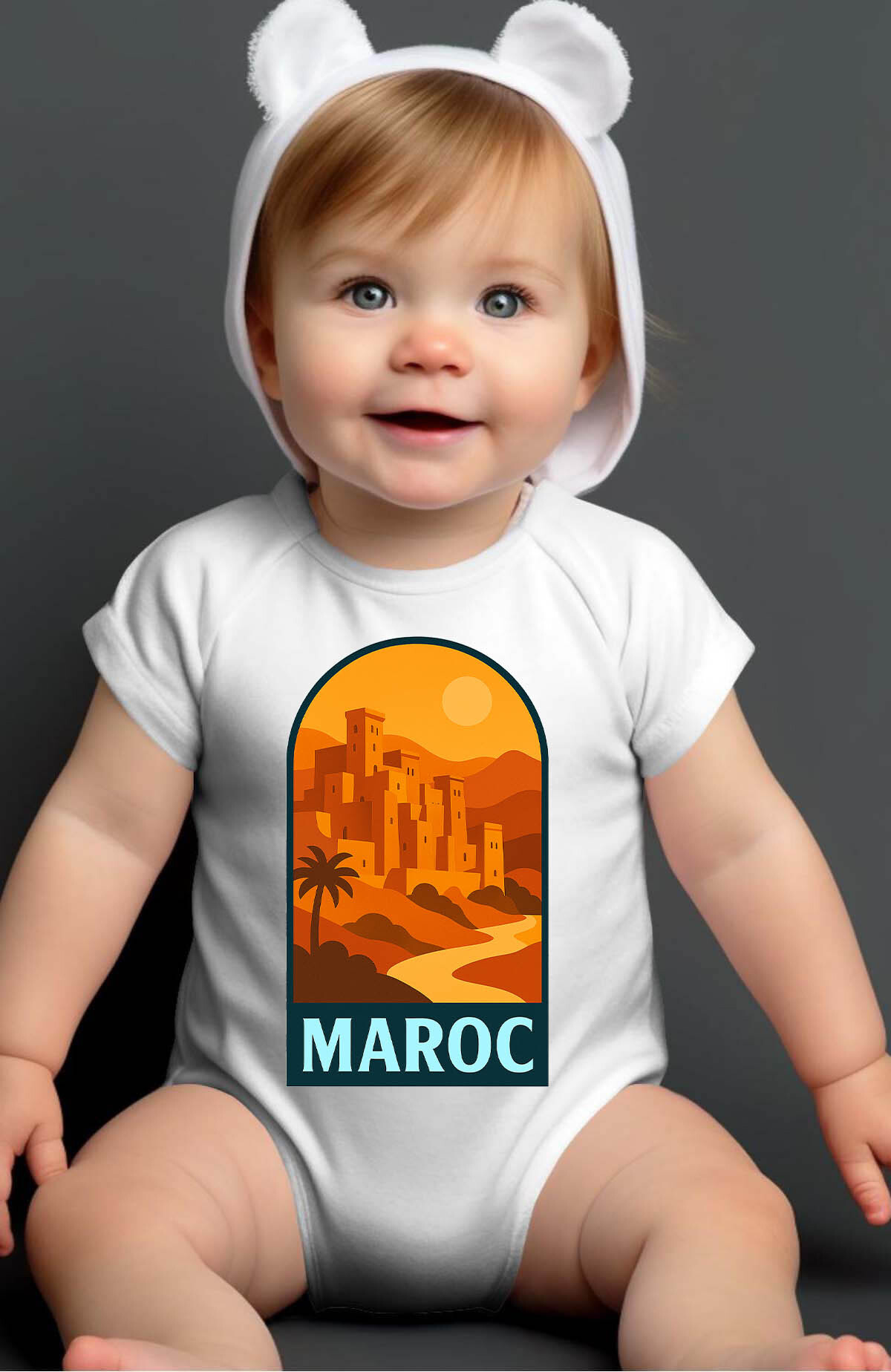 Grossiste I.A.L.D FRANCE - MAROC PopVoyage - Body Bébé Garçon