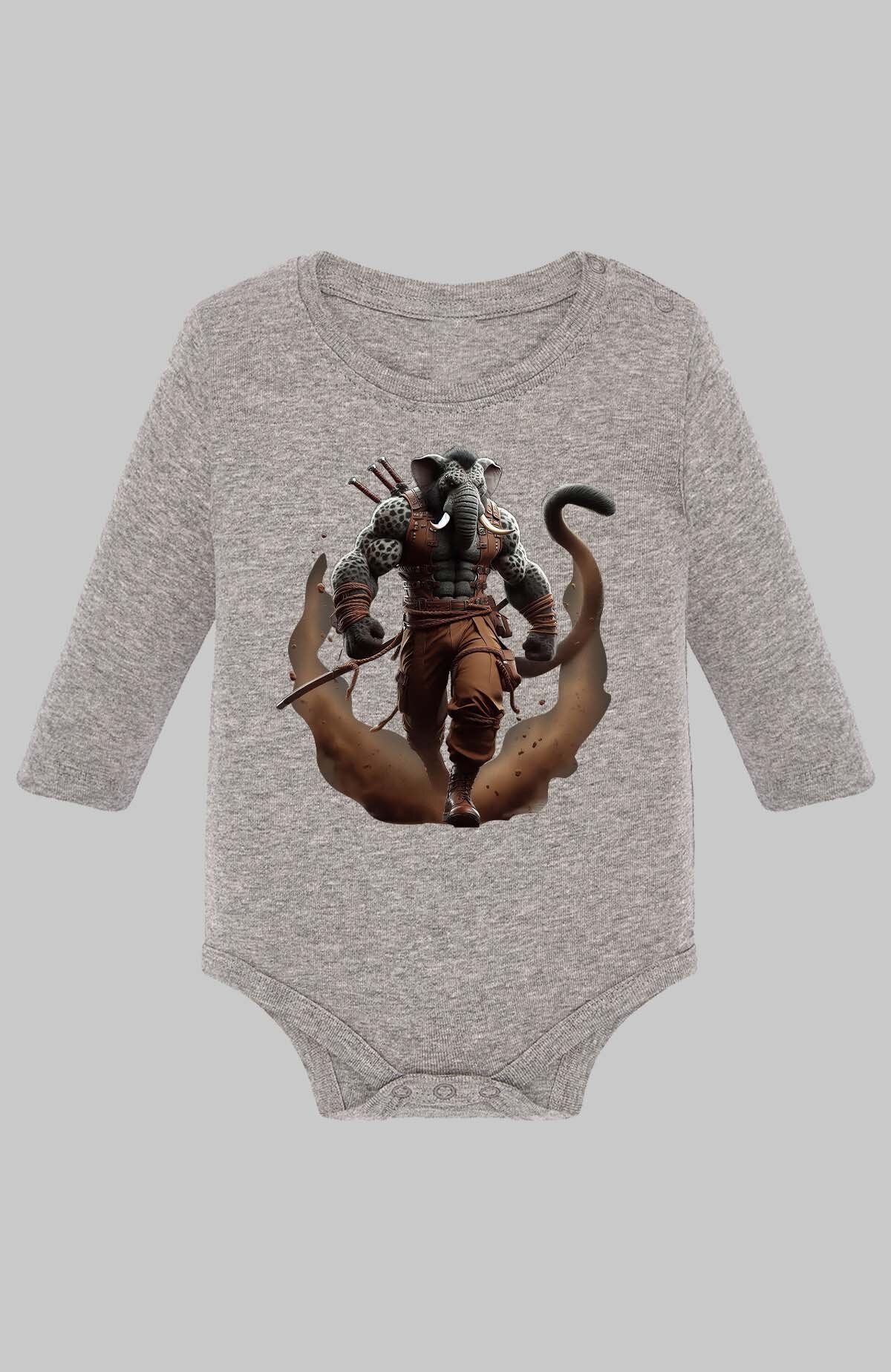 Großhändler I.A.L.D FRANCE - Mutant Elefant - Langarm-Body für Jungen