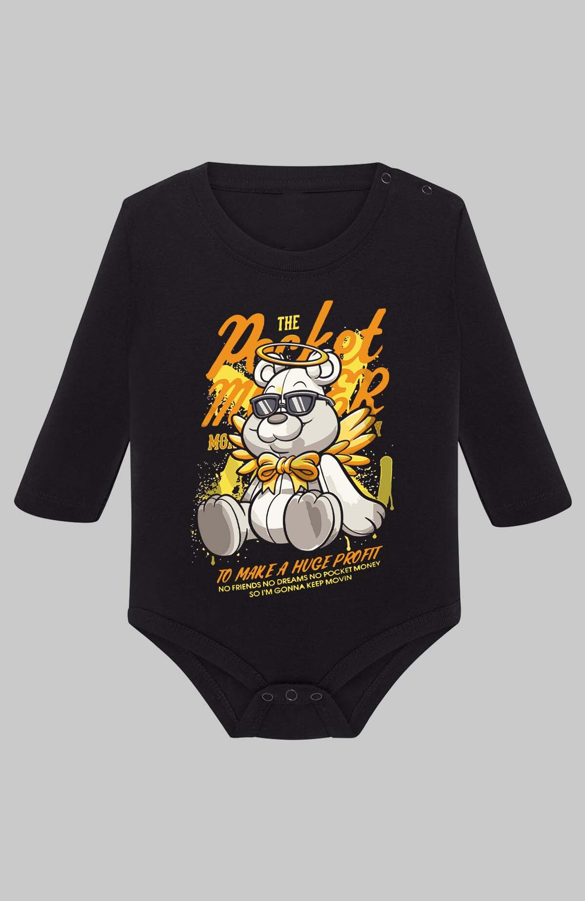 Grossiste I.A.L.D FRANCE - Hot Money - Body Manche longue bébé Garçon