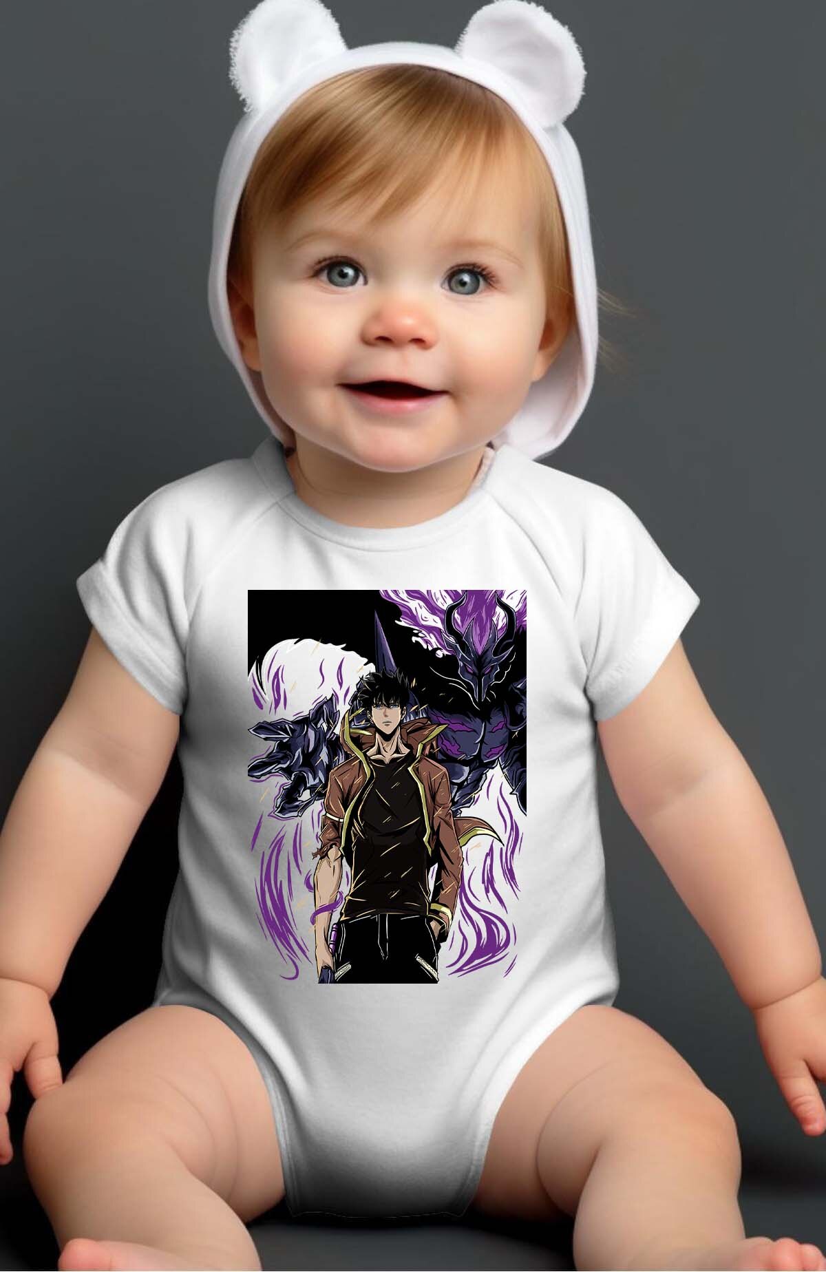 Grossiste I.A.L.D FRANCE - SOLO LEVELING 02 - Body Bébé Garçon