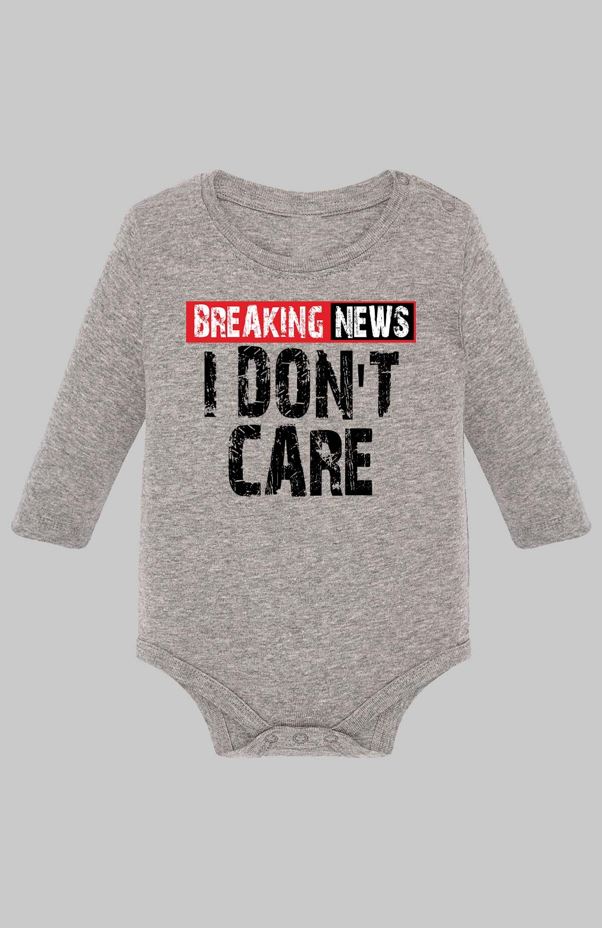 Grossiste I.A.L.D FRANCE - News  Dont Care - Body Manche longue bébé Garçon