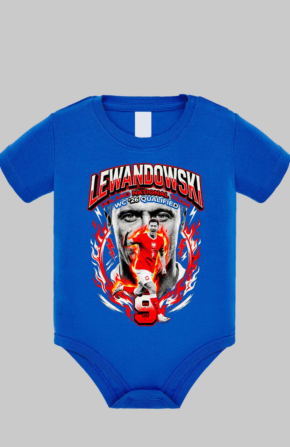 Wholesaler I.A.L.D FRANCE - Lewandowski BOOTLEG1 - Baby Bodysuit Boy