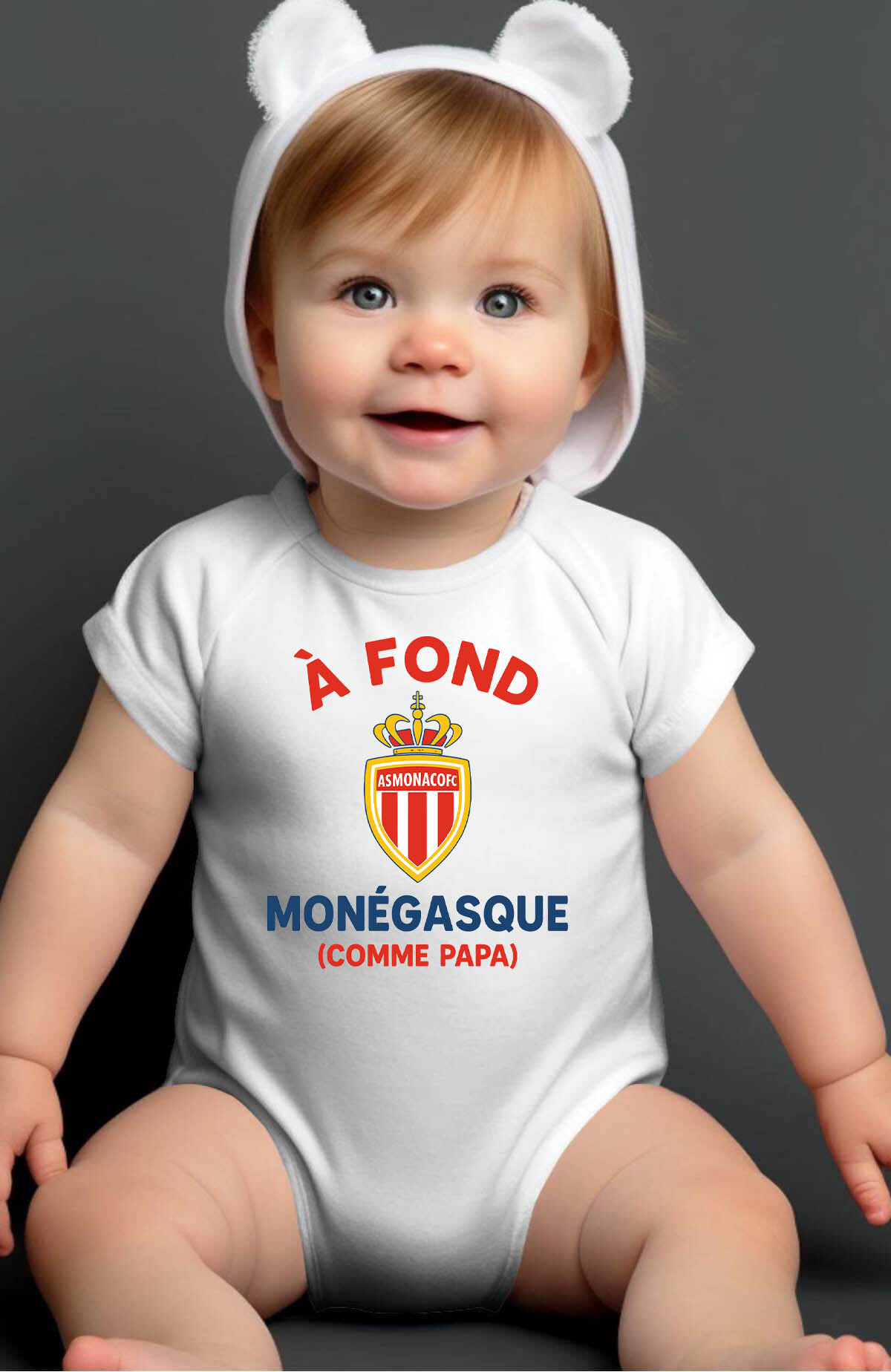 Mayorista I.A.L.D FRANCE - Fondo de papá de Mónaco - cuerpo de bebé