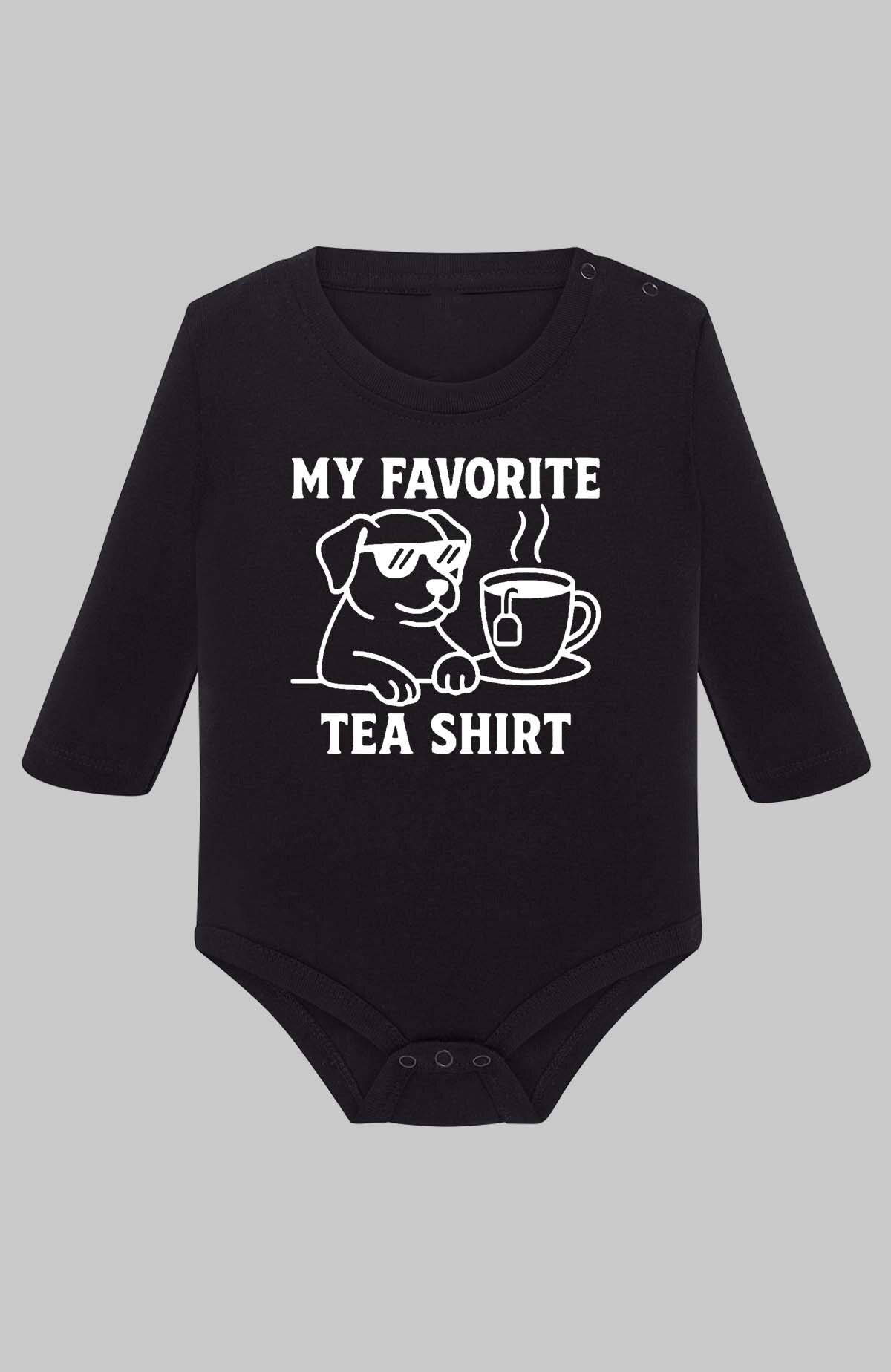 Mayorista I.A.L.D FRANCE - Camiseta favorita perro - Body de manga larga para bebé niño