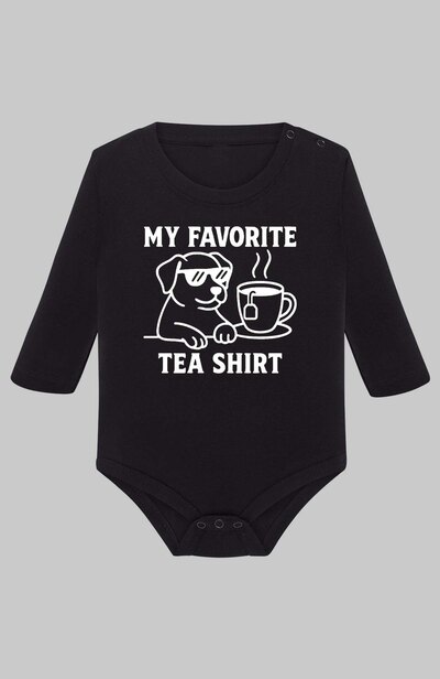 Grossiste I.A.L.D FRANCE - fav t shirt dog - Body Manche longue bébé Garçon Grossiste I.A.L.D FRANCE - fav t shirt dog - Body Manche longue bébé Garçon