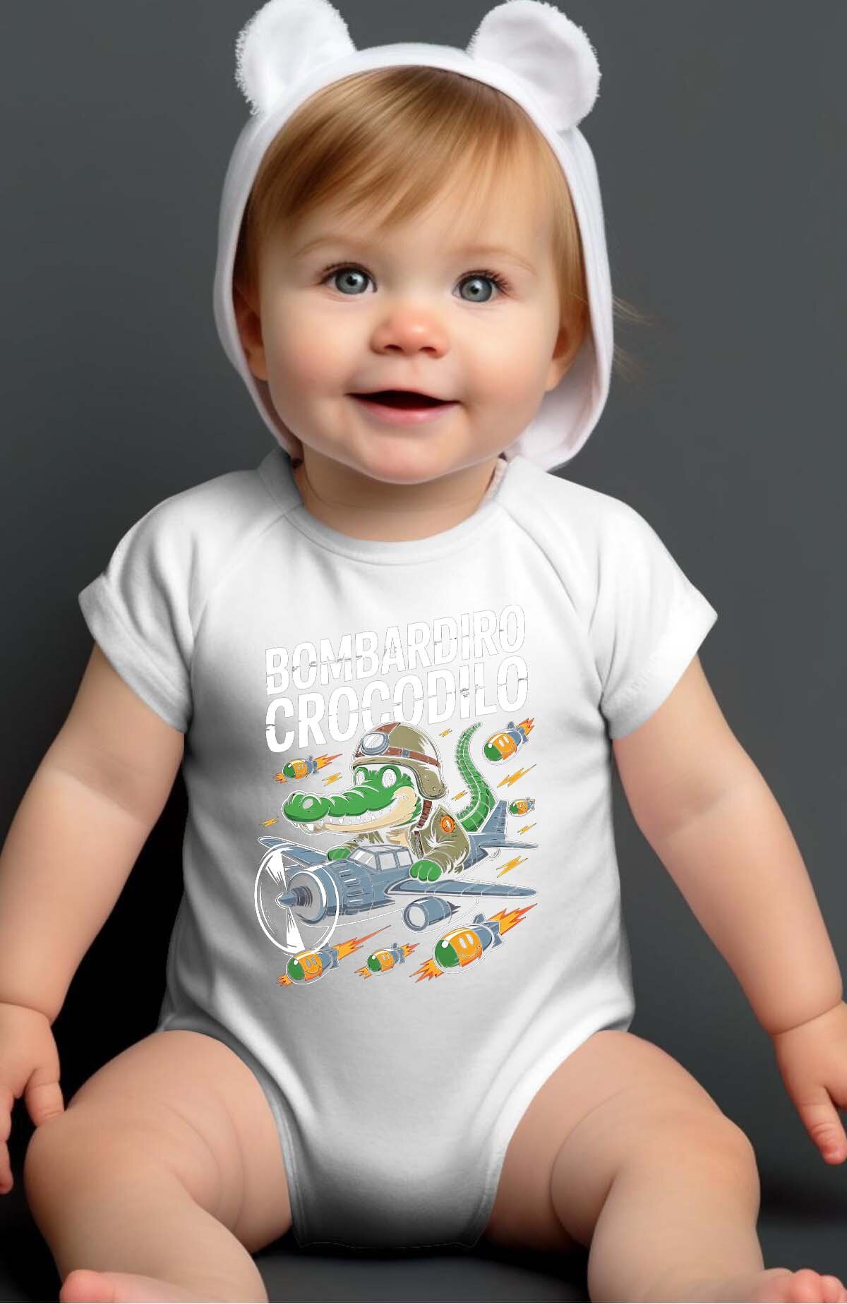 Mayorista I.A.L.D FRANCE - Crocodilo - Body Bebé Niño