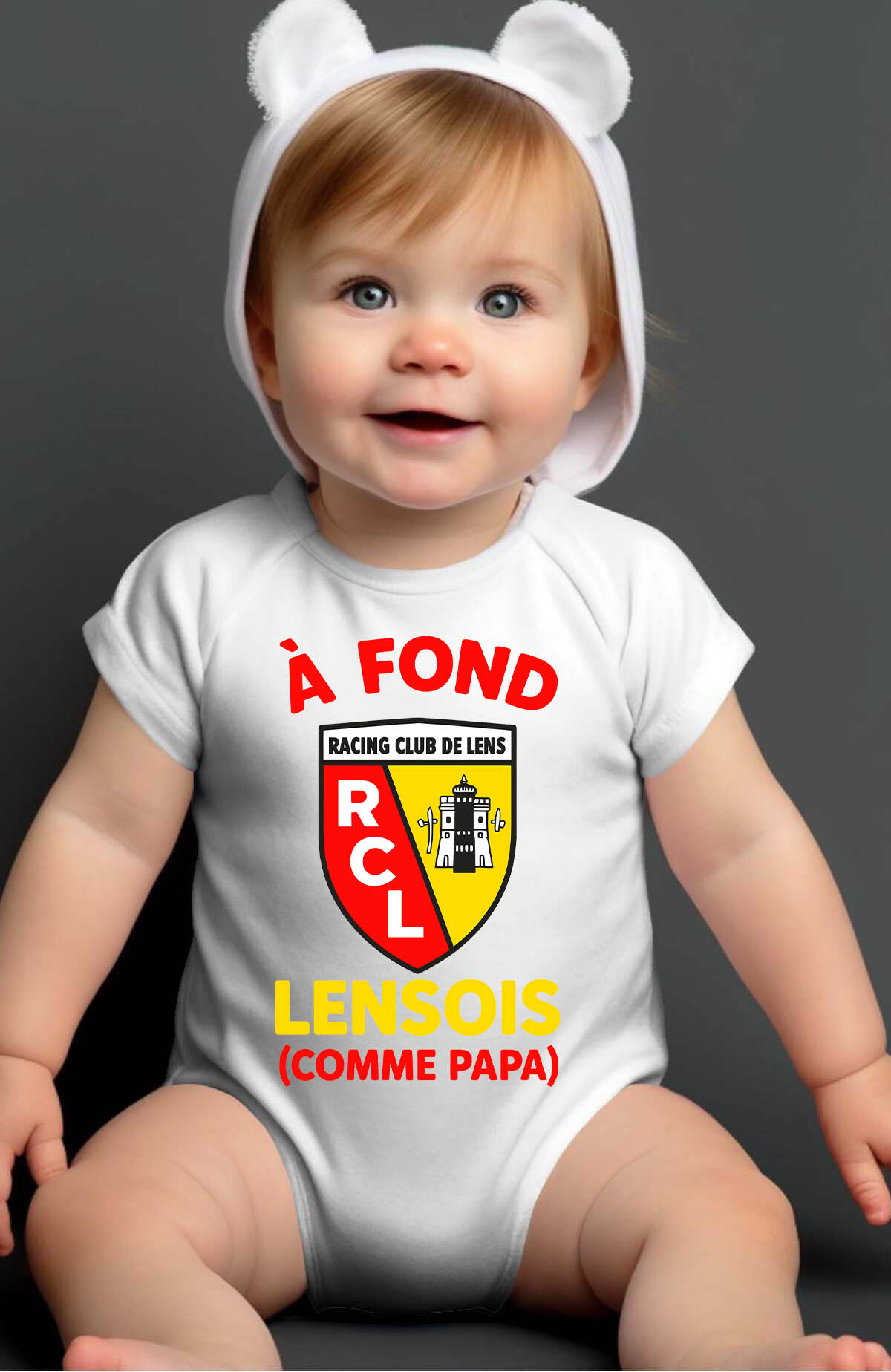 Mayorista I.A.L.D FRANCE - Fondo de Papa de lente - Cuerpo de bebé