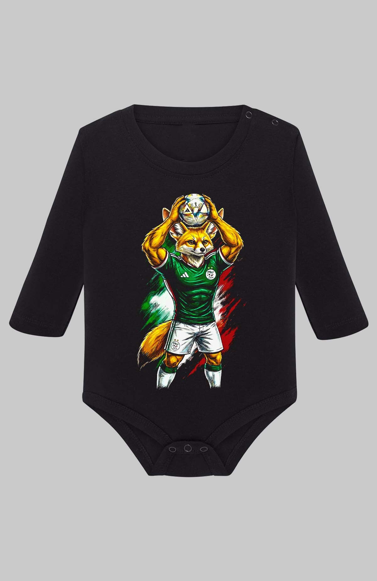 Grossiste I.A.L.D FRANCE - Algerie 1 Mascot - Body Manche longue bébé Garçon