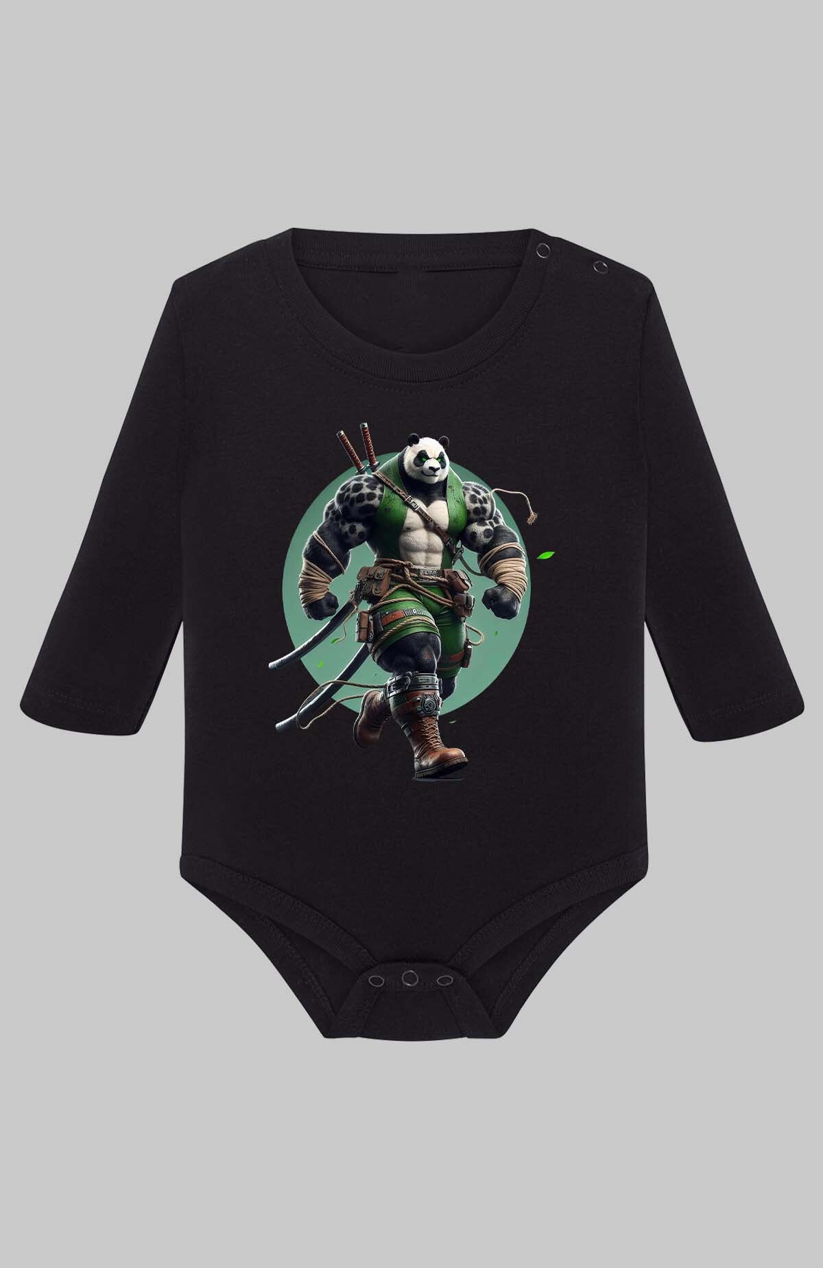 Großhändler I.A.L.D FRANCE - Mutant Panda - Langarm-Body für Jungen