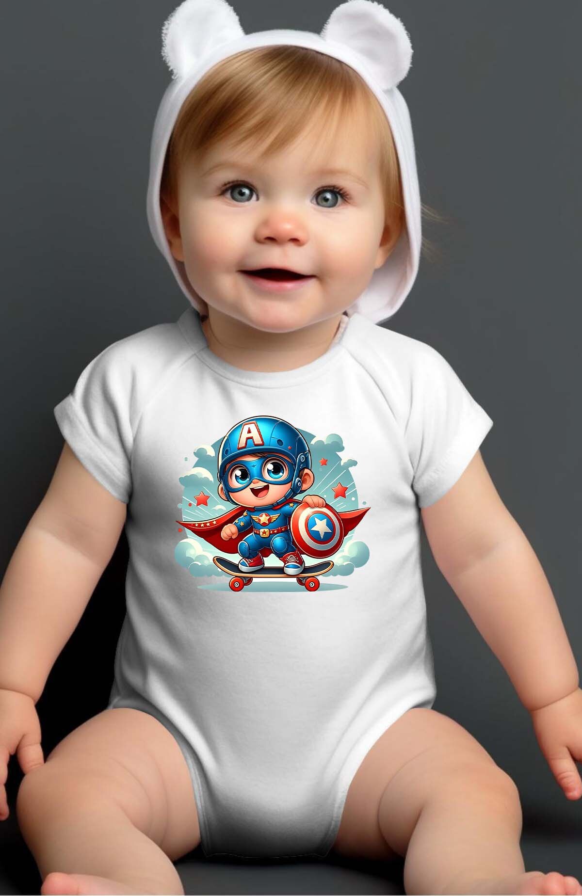 Großhändler I.A.L.D FRANCE - Baby Captain Skate - Jungen Babybody