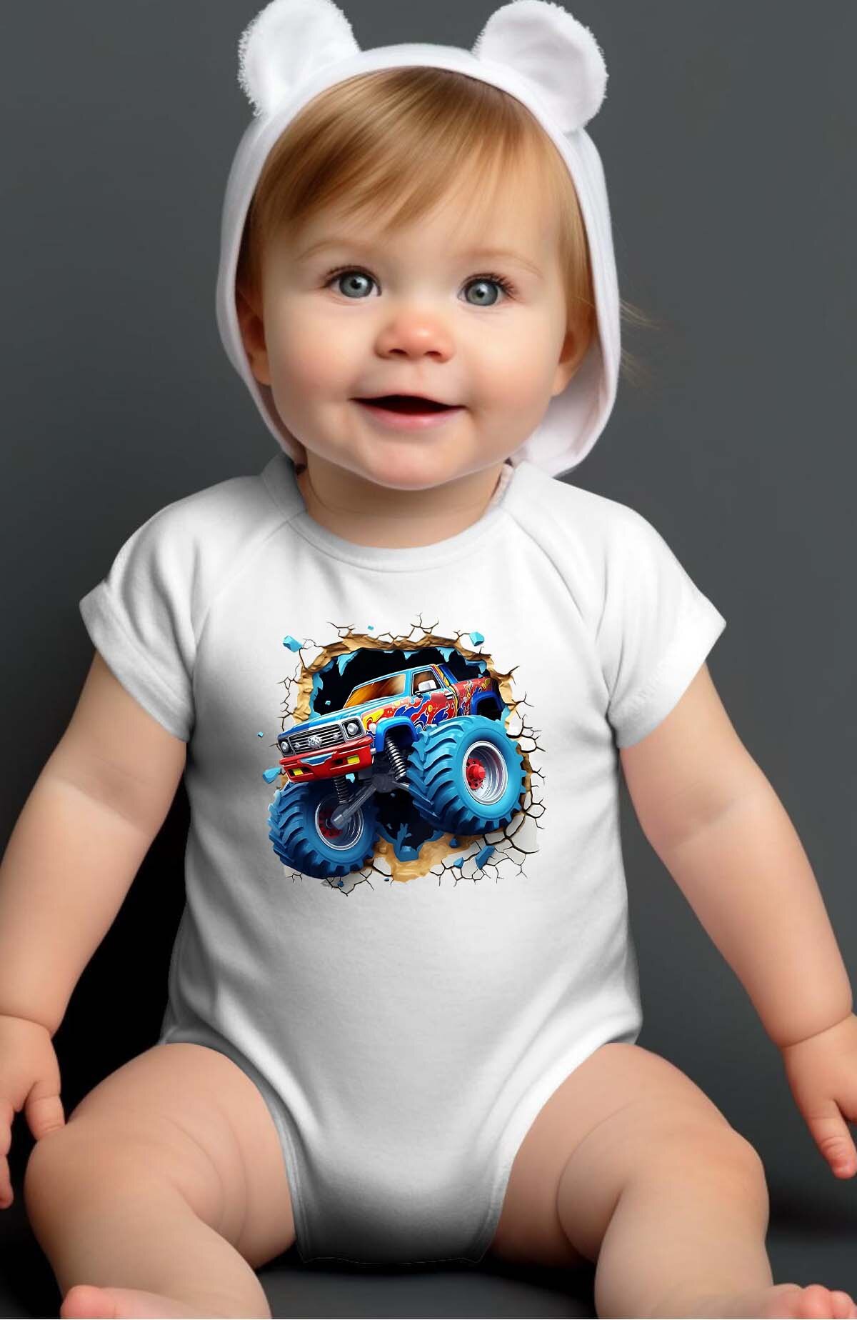 Grossiste I.A.L.D FRANCE - Crack Monster truck - Body Bébé Garçon