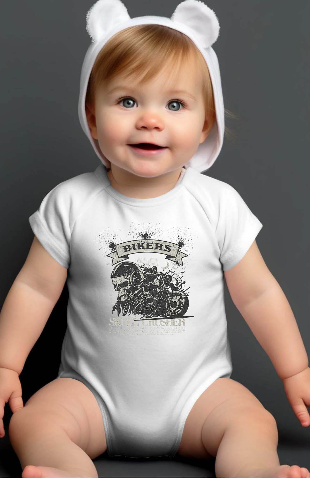 Wholesaler I.A.L.D FRANCE - Crusher Bikers - Bodysuit Baby Boy