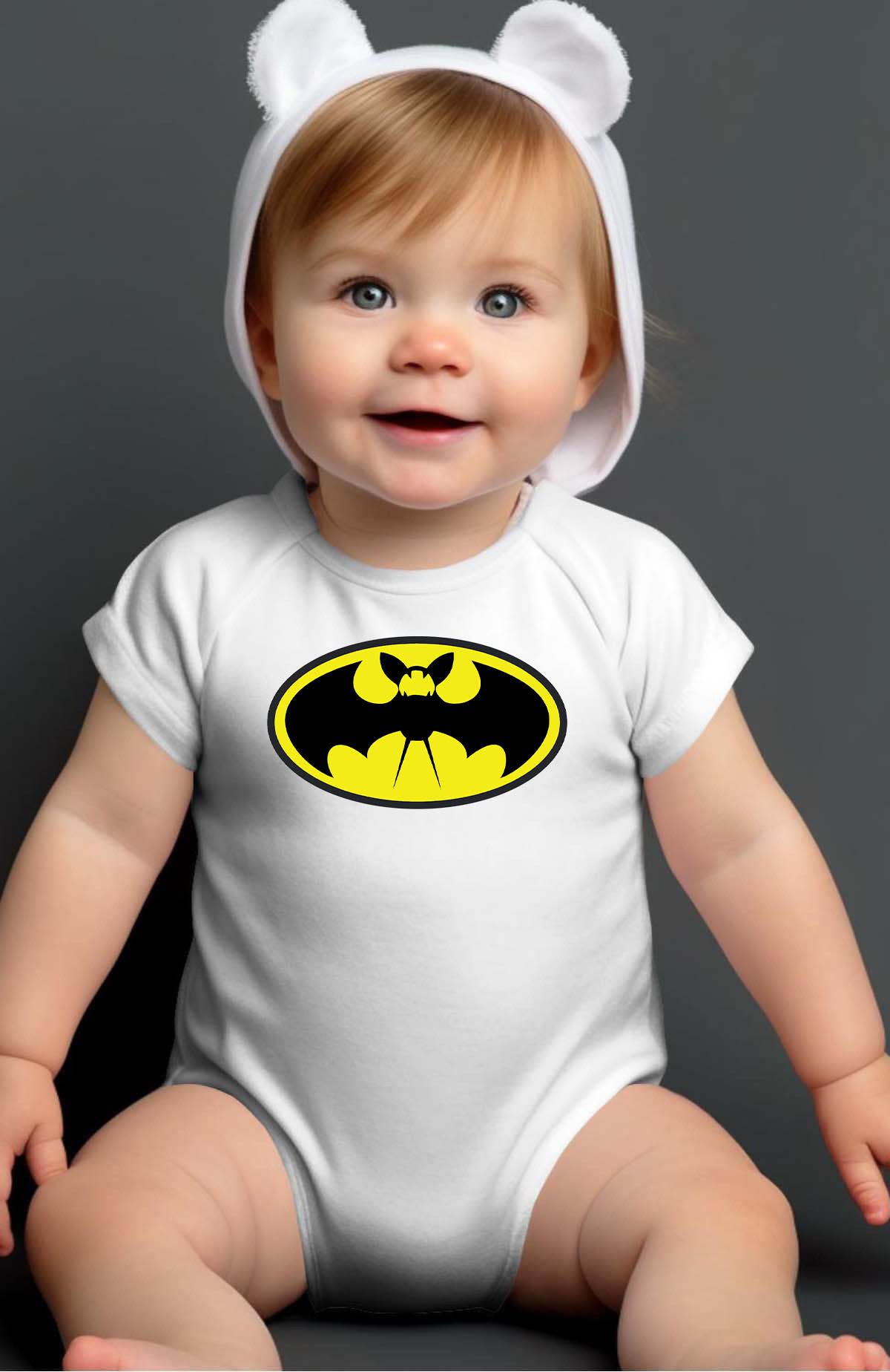Wholesaler I.A.L.D FRANCE - ChauveMan - Bodysuit Baby Boy