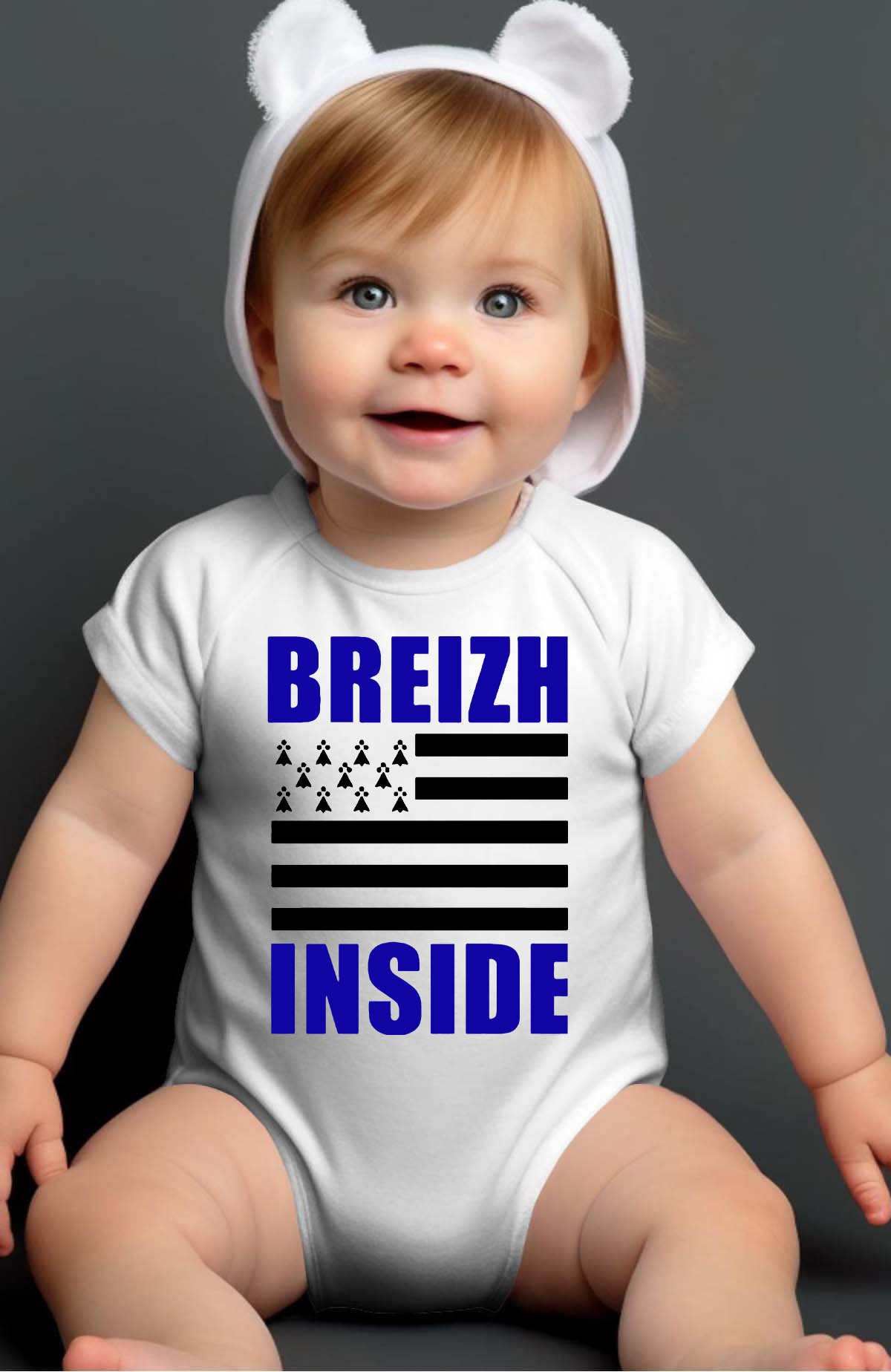Wholesaler I.A.L.D FRANCE - Breizh Inside - Bodysuit Baby Boy