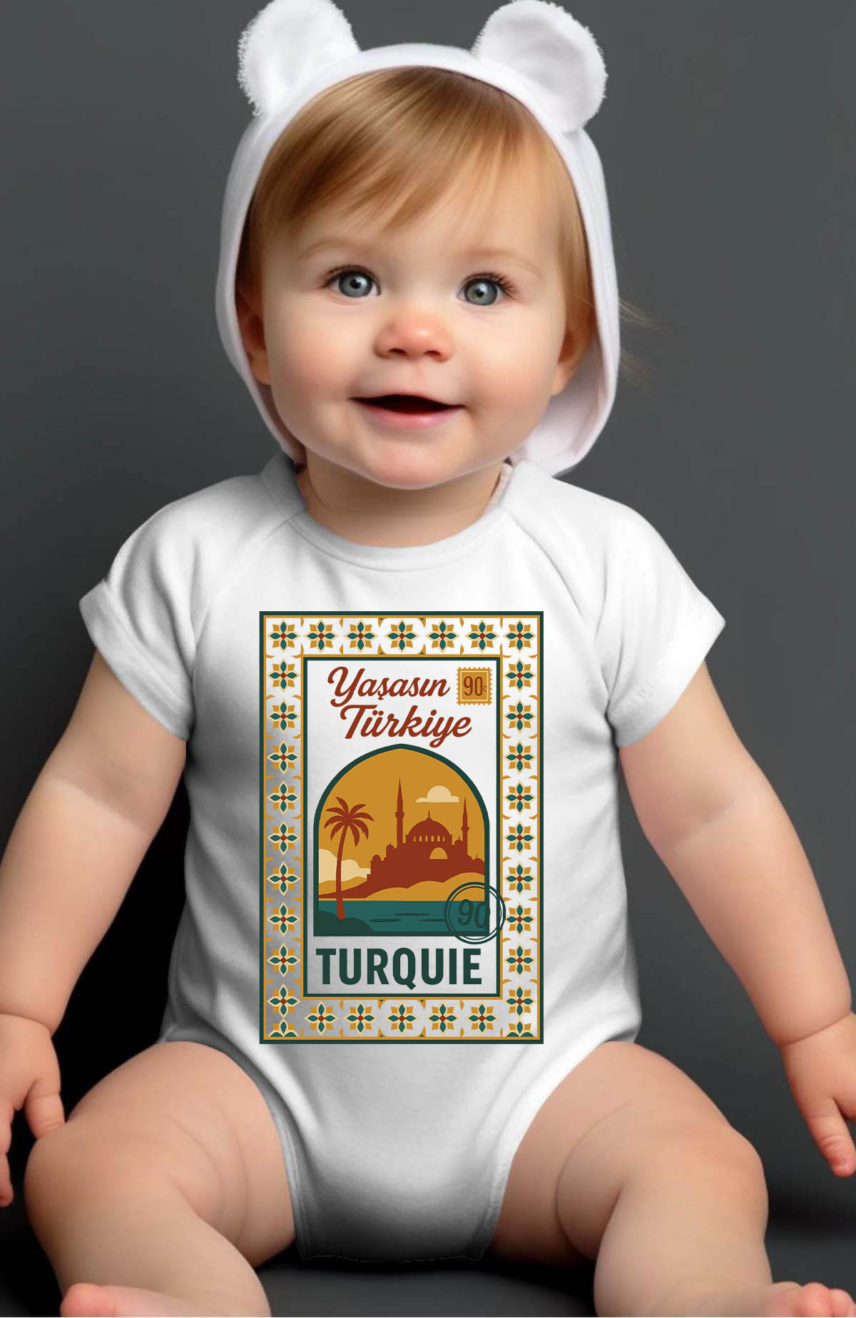Grossiste I.A.L.D FRANCE - TURQUIE zellige - Body Bébé Garçon