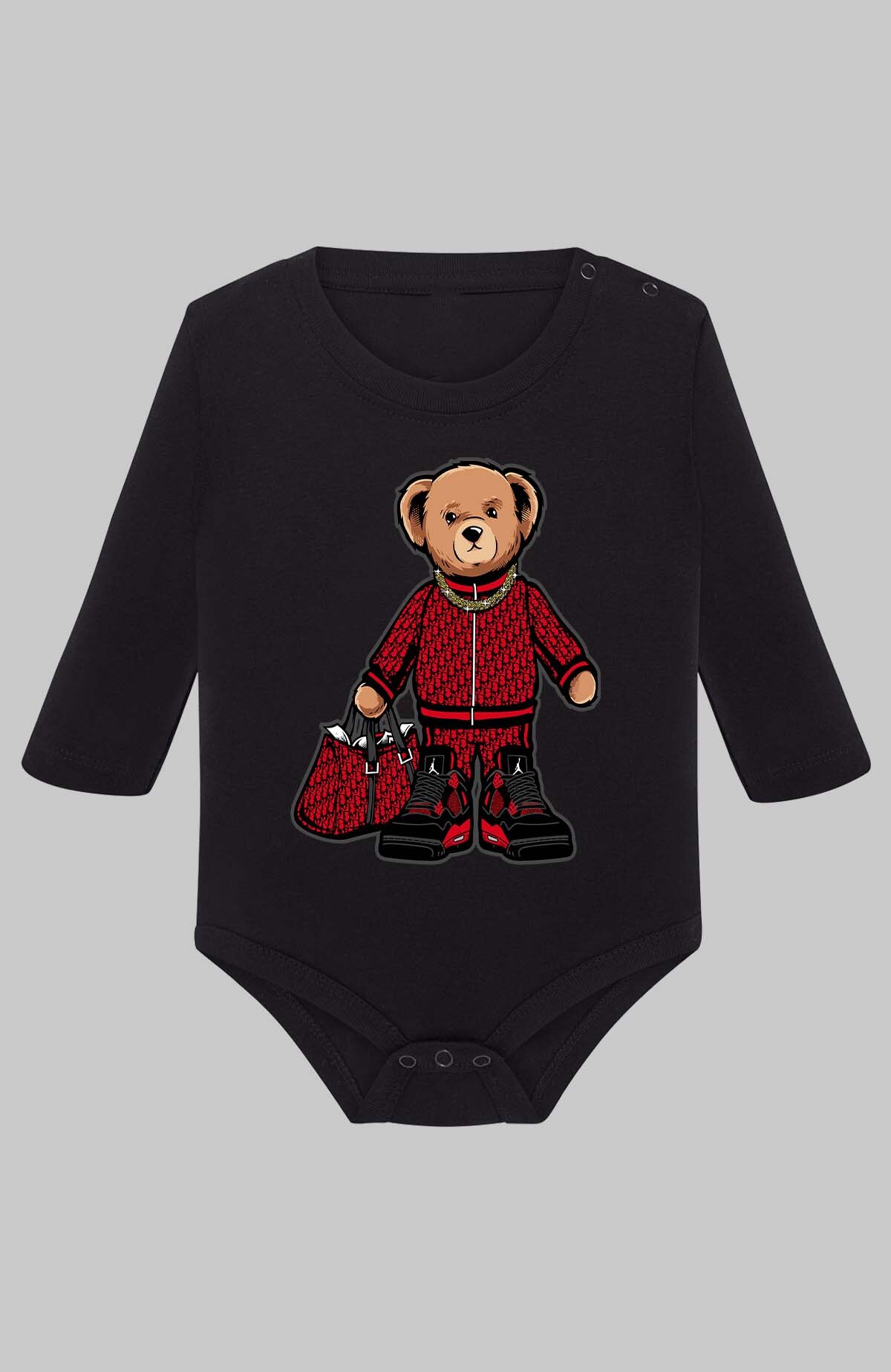Grossiste I.A.L.D FRANCE - Ours Deluxe - Body Manche longue bébé Garçon