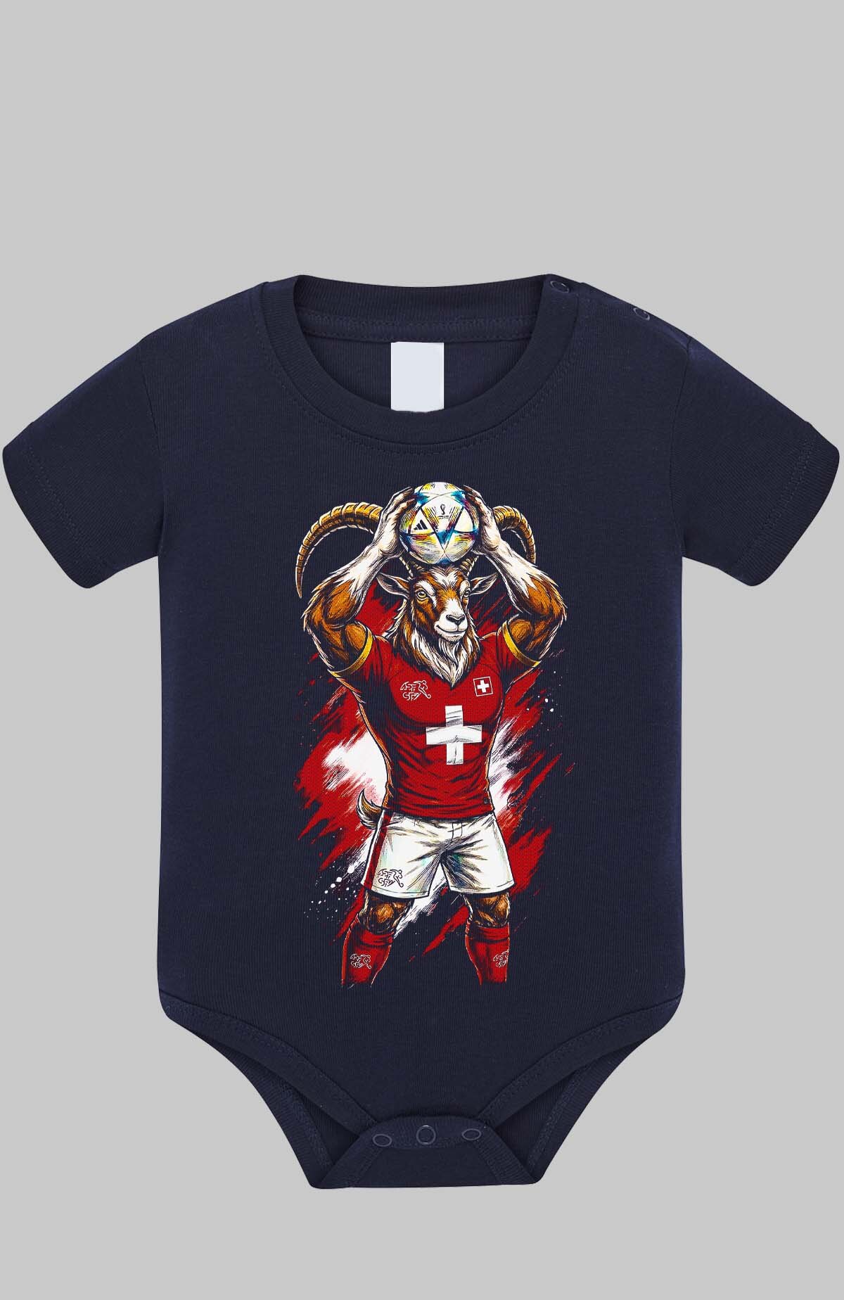 Grossiste I.A.L.D FRANCE - Suiça 1 Mascot - Body Bébé Garçon