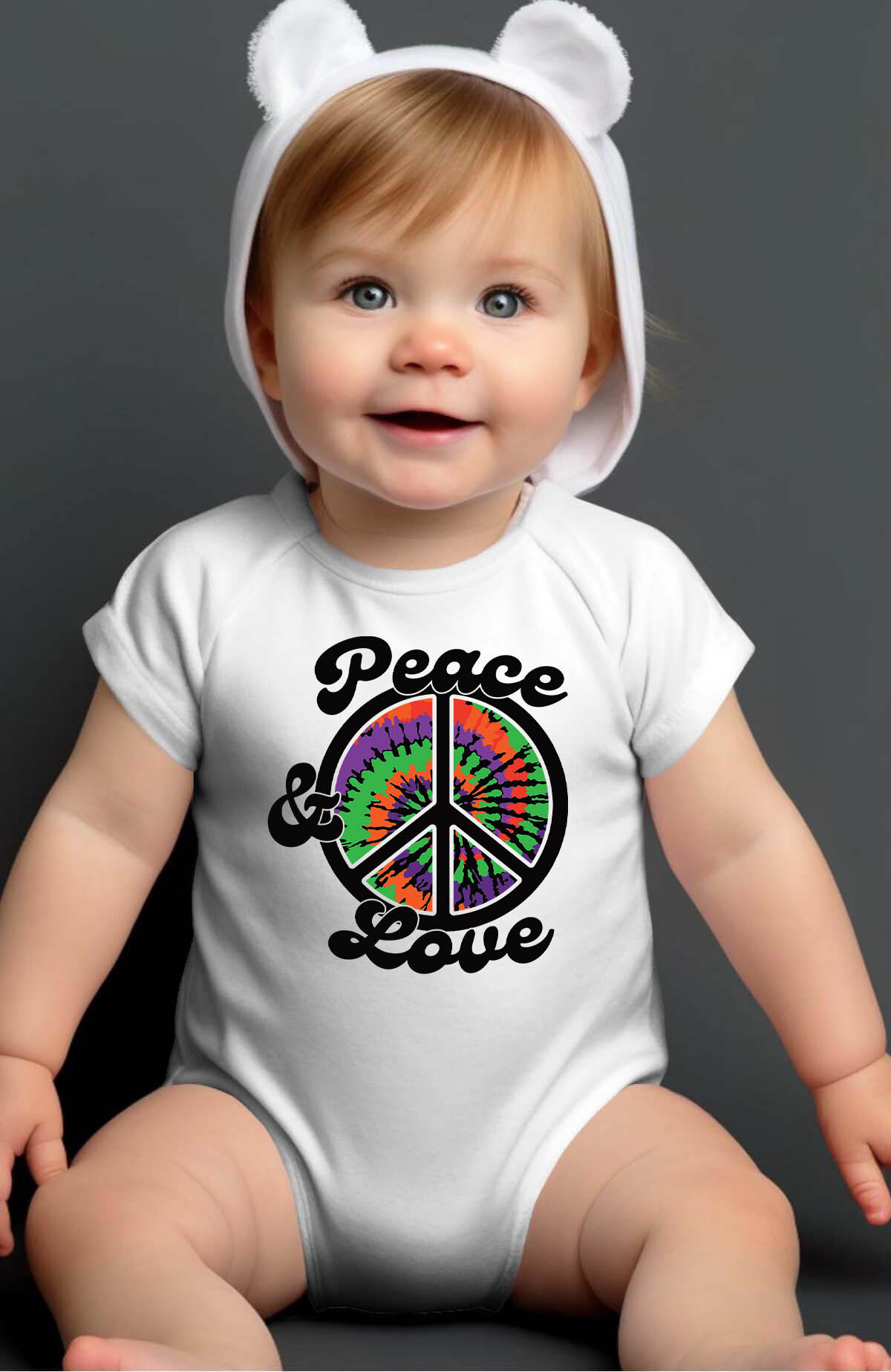 Mayorista I.A.L.D FRANCE - Paz y amor Hippie - Baby Boy Boom