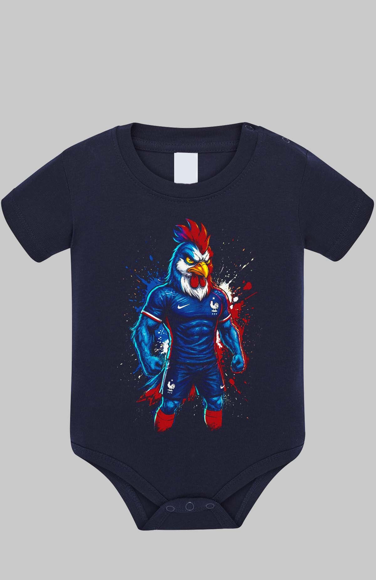 Grossiste I.A.L.D FRANCE - France 3 Mascot - Body Bébé Garçon