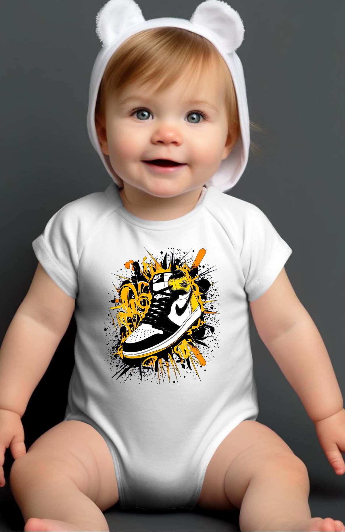 Grossiste I.A.L.D FRANCE - Force yellow - Body Bébé Garçon