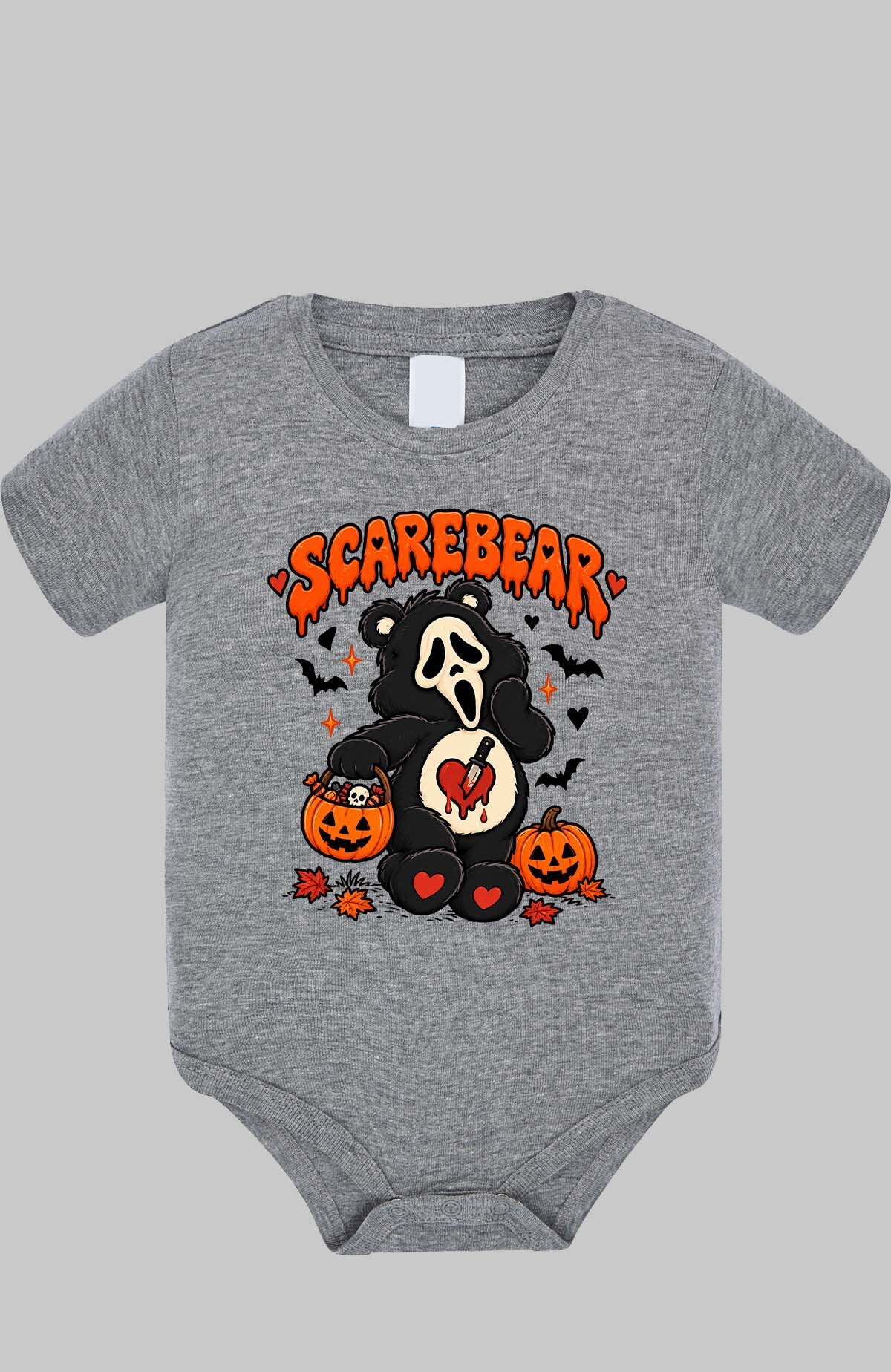 Mayorista I.A.L.D FRANCE - Scary tedy halloween - Body Bebé Niño