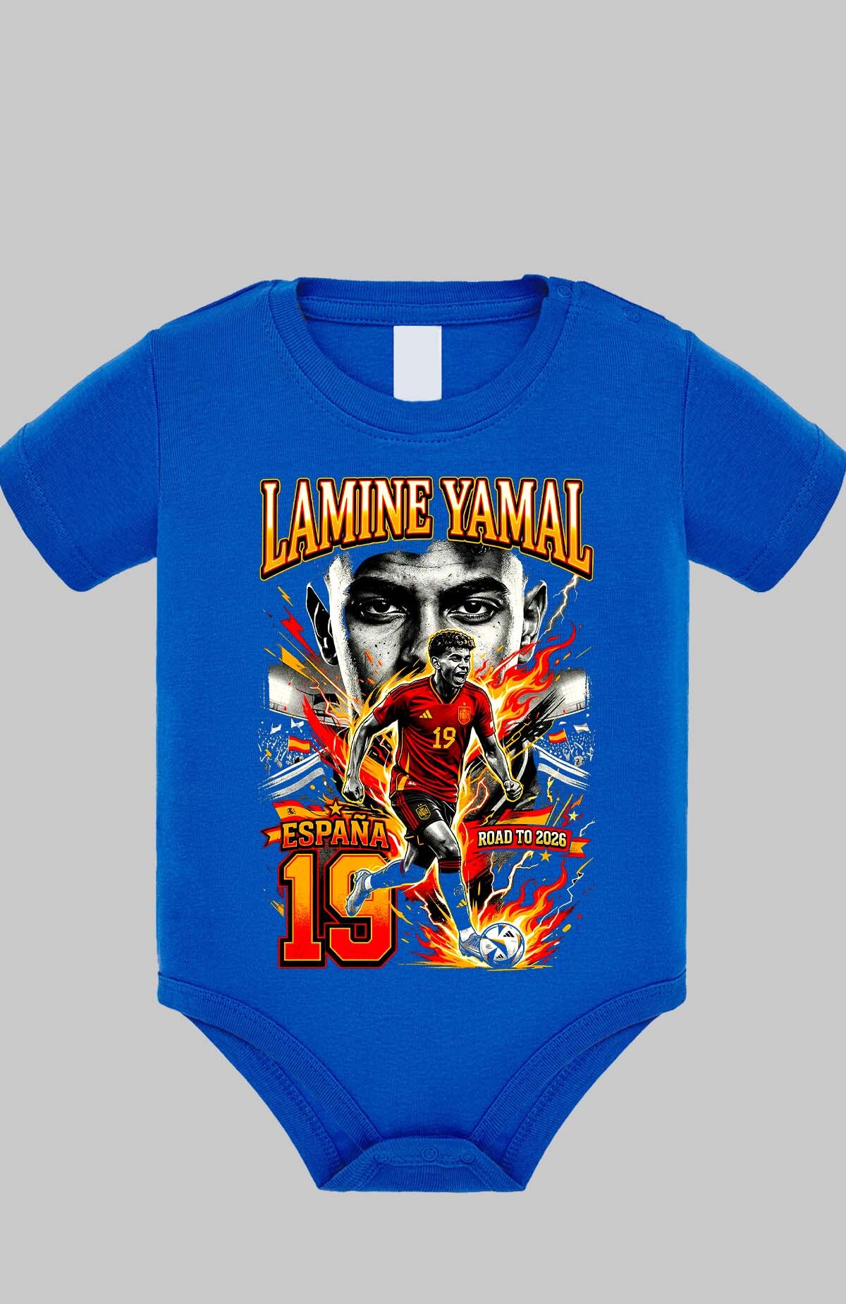 Wholesaler I.A.L.D FRANCE - Yamal BOOTLEG2 - Baby Bodysuit Boy