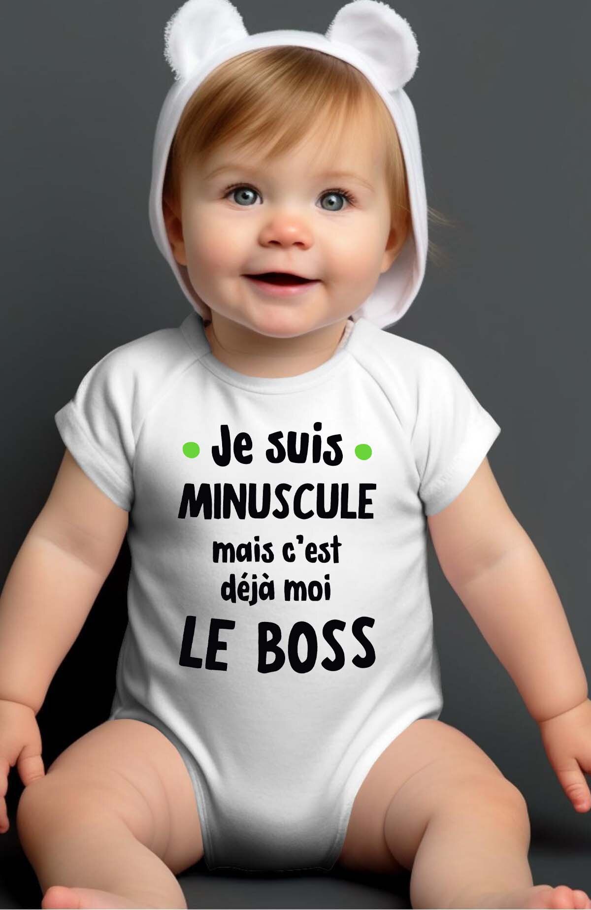 Großhändler I.A.L.D FRANCE - Kleiner Boss - Babybody für Jungen