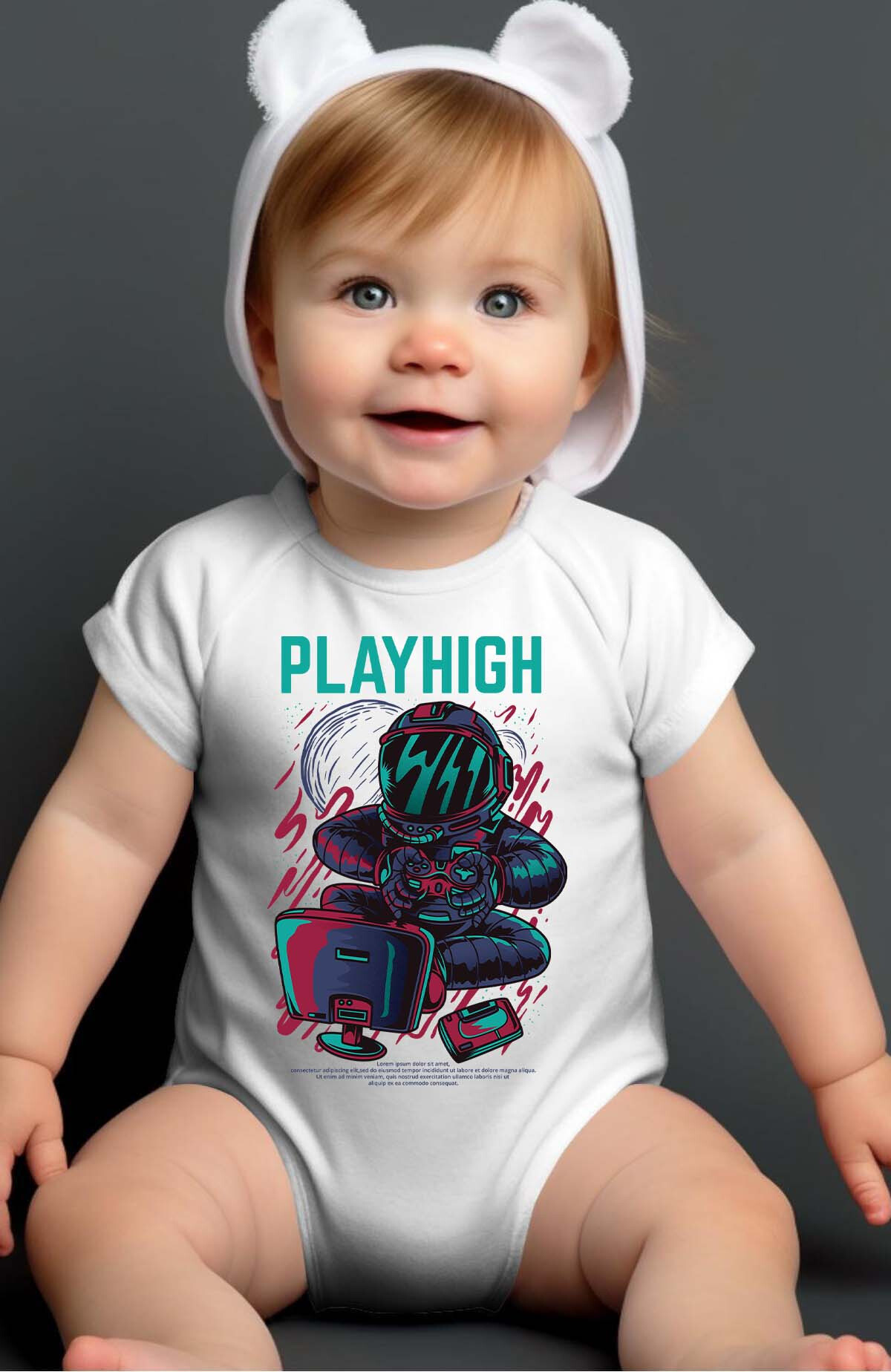 Großhändler I.A.L.D FRANCE - PlayHigh Helm - Baby Body Junge